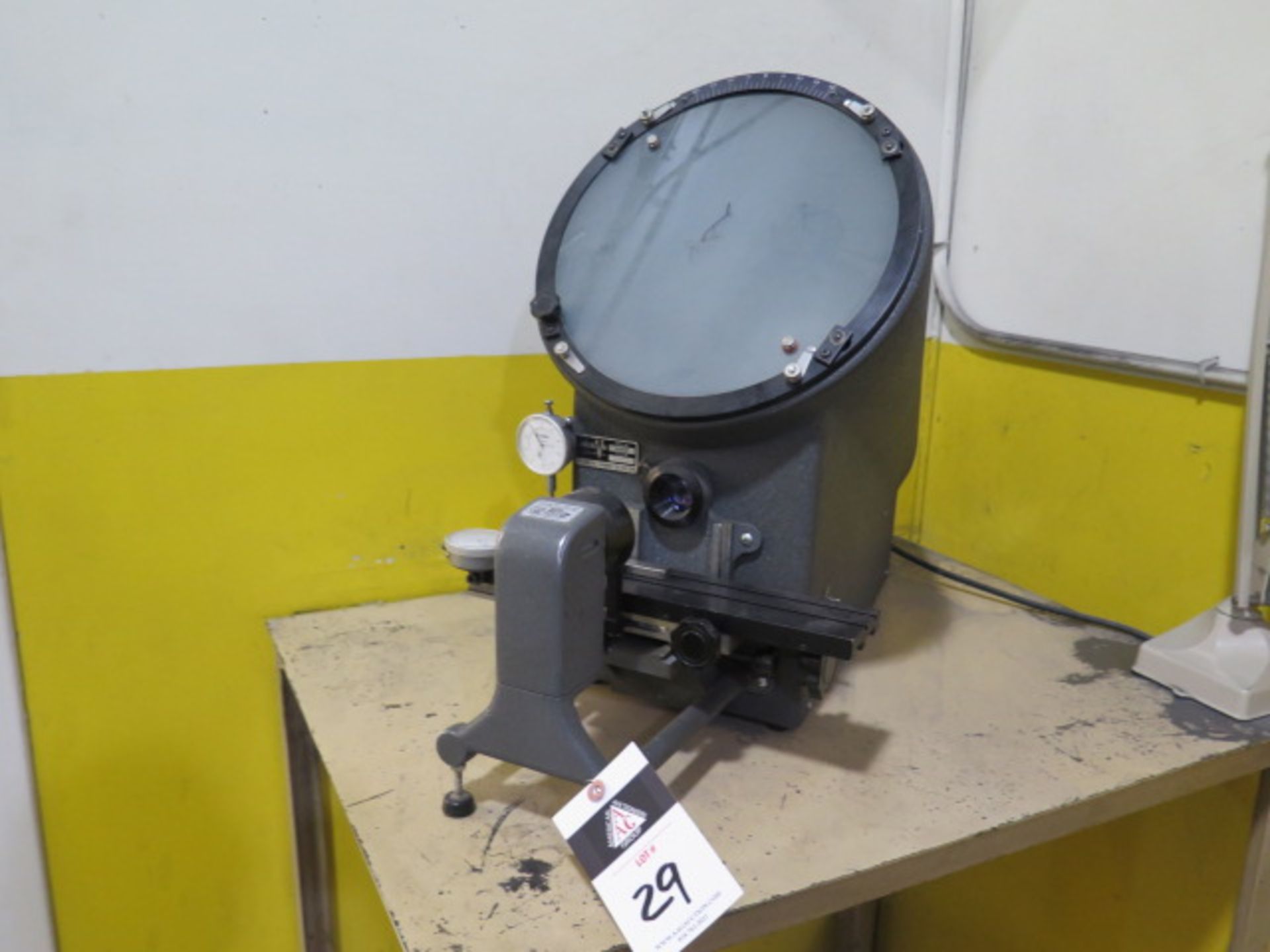 MicroVu 500HP 12” Optical Comparator (SOLD AS-IS - NO WARRANTY)