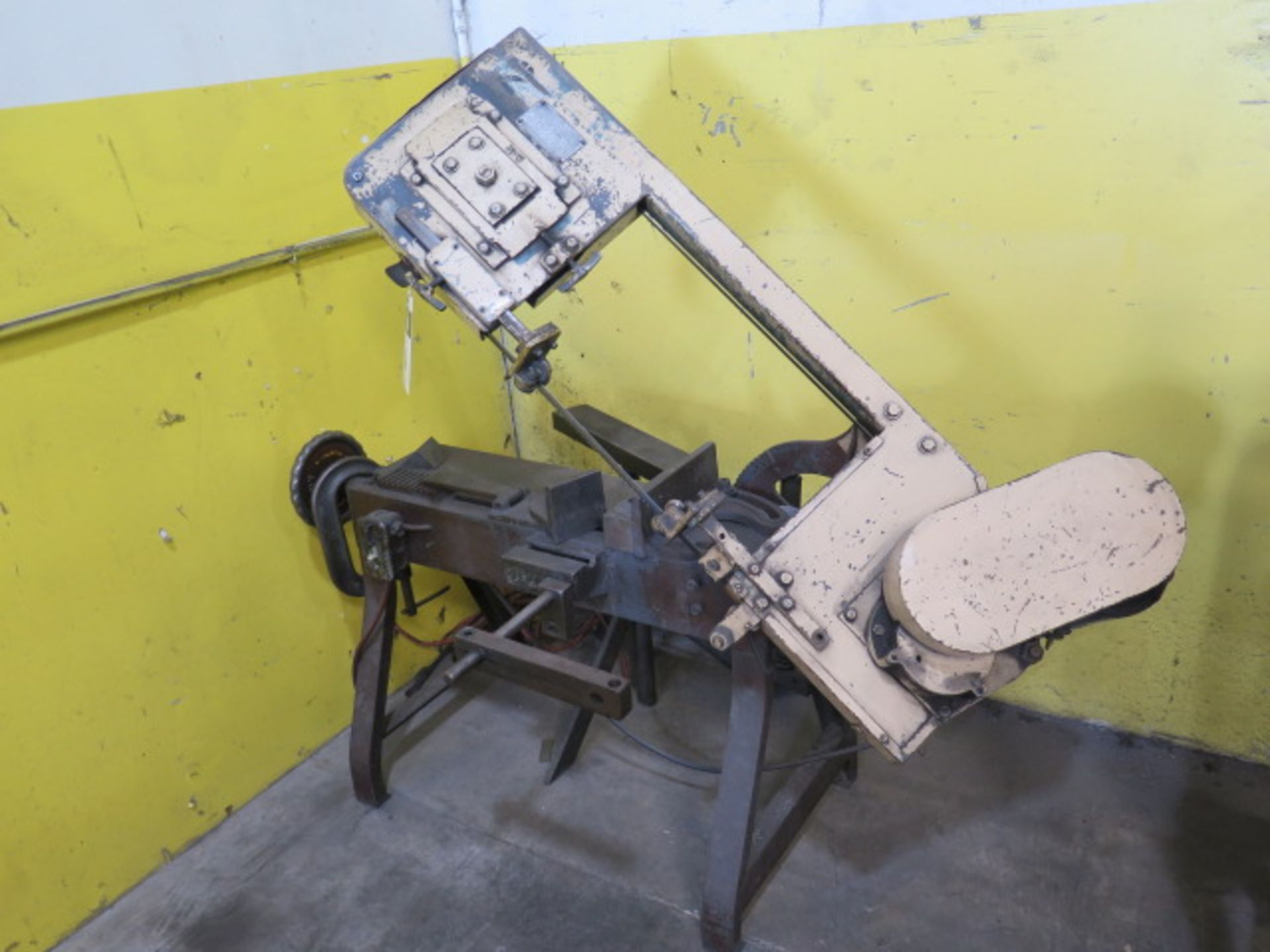 Wells mdl. 58B Horizontal Band Saw s/n 1221 w/ Manual Clamping, Work Stop (SOLD AS-IS - NO - Image 2 of 4