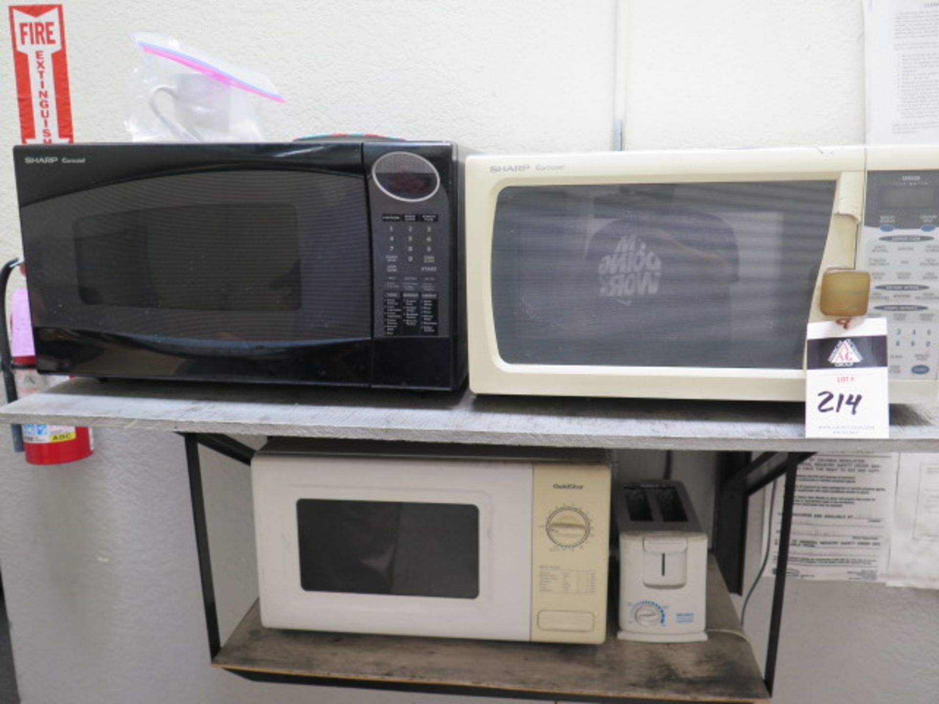 Microwaves, Round Picnic Table and Storage Cabinet (SOLD AS-IS - NO WARRANTY) - Image 4 of 6