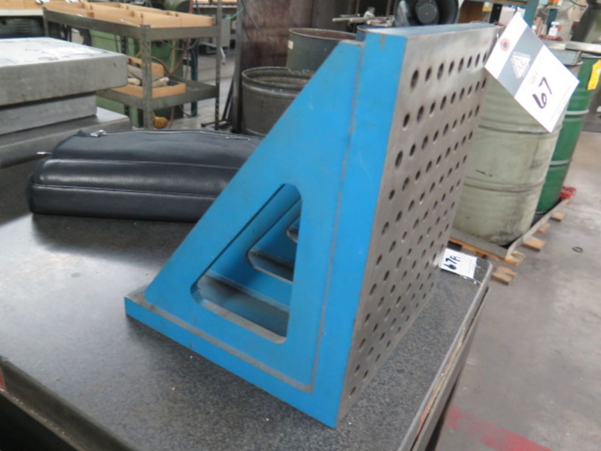 12 1/2" x 14 3/4" Tapped-Hole Angle Fixture Plate (SOLD AS-IS - NO WARRANTY) - Image 2 of 5