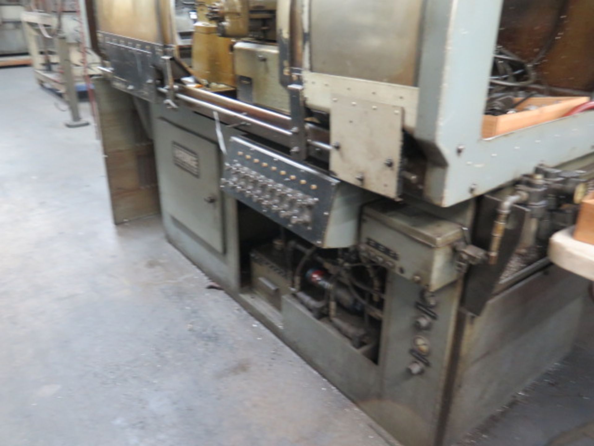 Hardinge AHC Automatic Hand Chucker w/ Hardinge Controls, 8-Station Turret, Auto Cycles, SOLD AS IS - Image 4 of 14