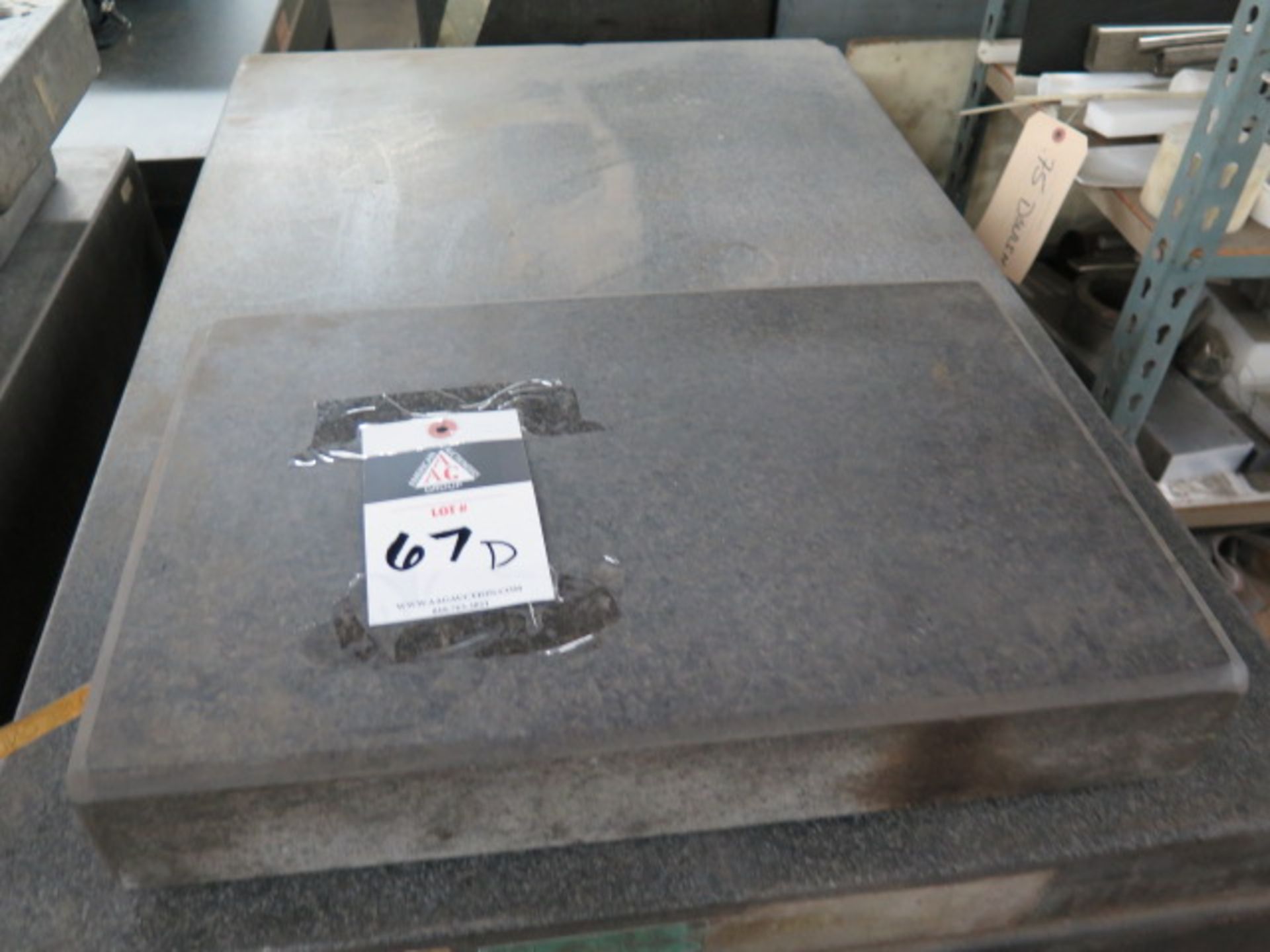 12" x 18" x 3" Granite Surface Plate (SOLD AS-IS - NO WARRANTY) - Image 2 of 4