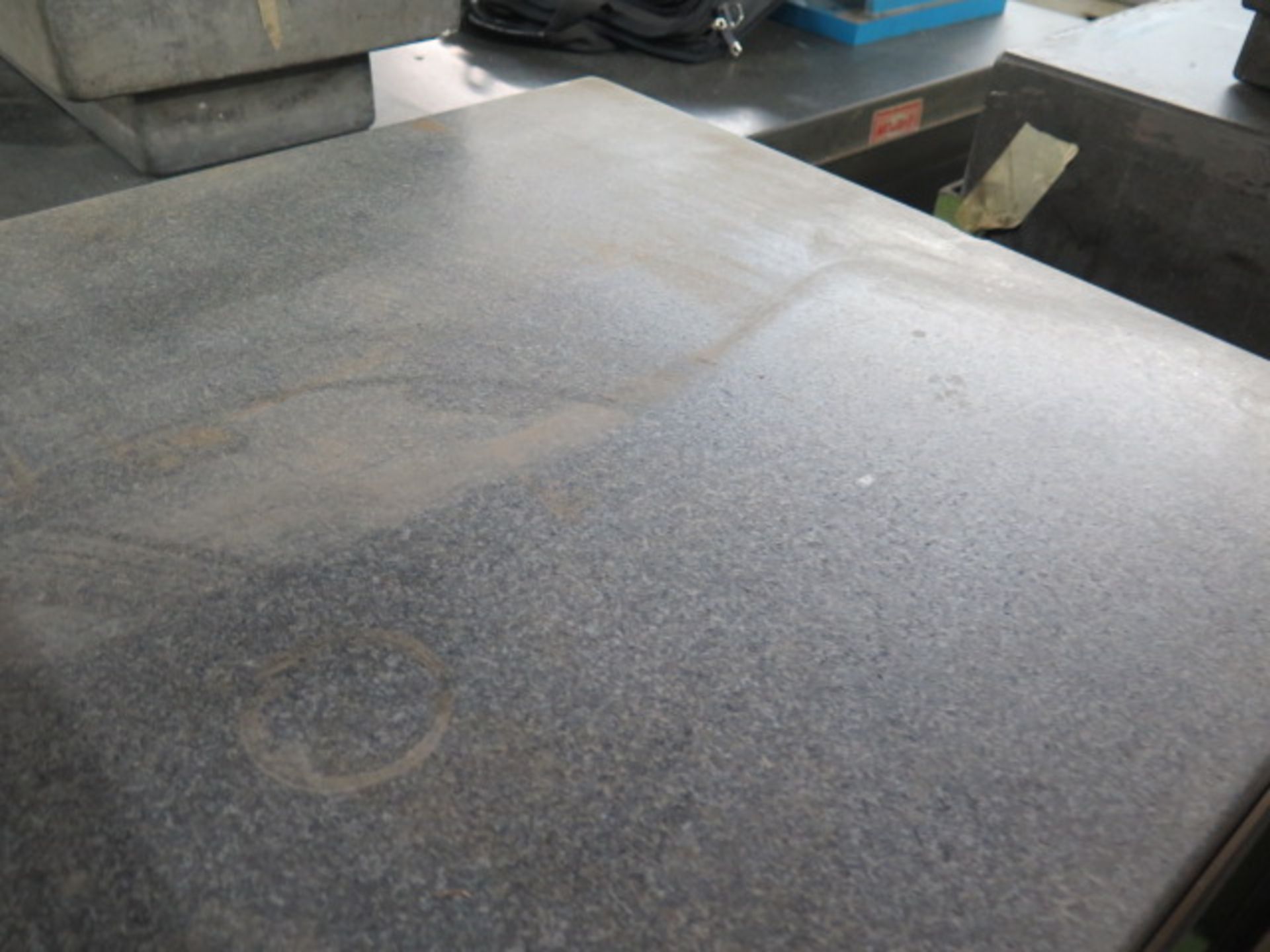 Standridge 25" x 36" x 5" 2-Ledge Granite Surface Plate w/ Rolling Stand (SOLD AS-IS - NO WARRANTY) - Image 3 of 5