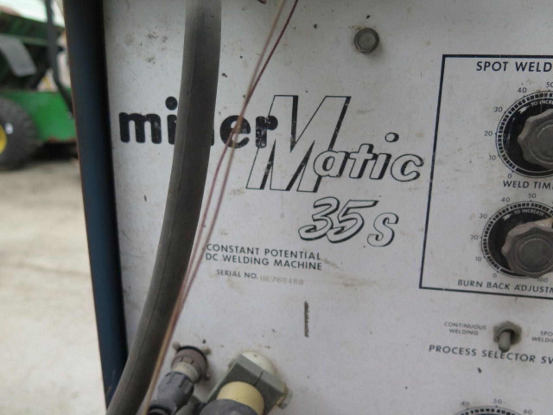 Miller Millermatic 35S CP-DC Arc Welding Power Source w/ Cart (SOLD AS-IS - NO WARRANTY) - Image 6 of 6