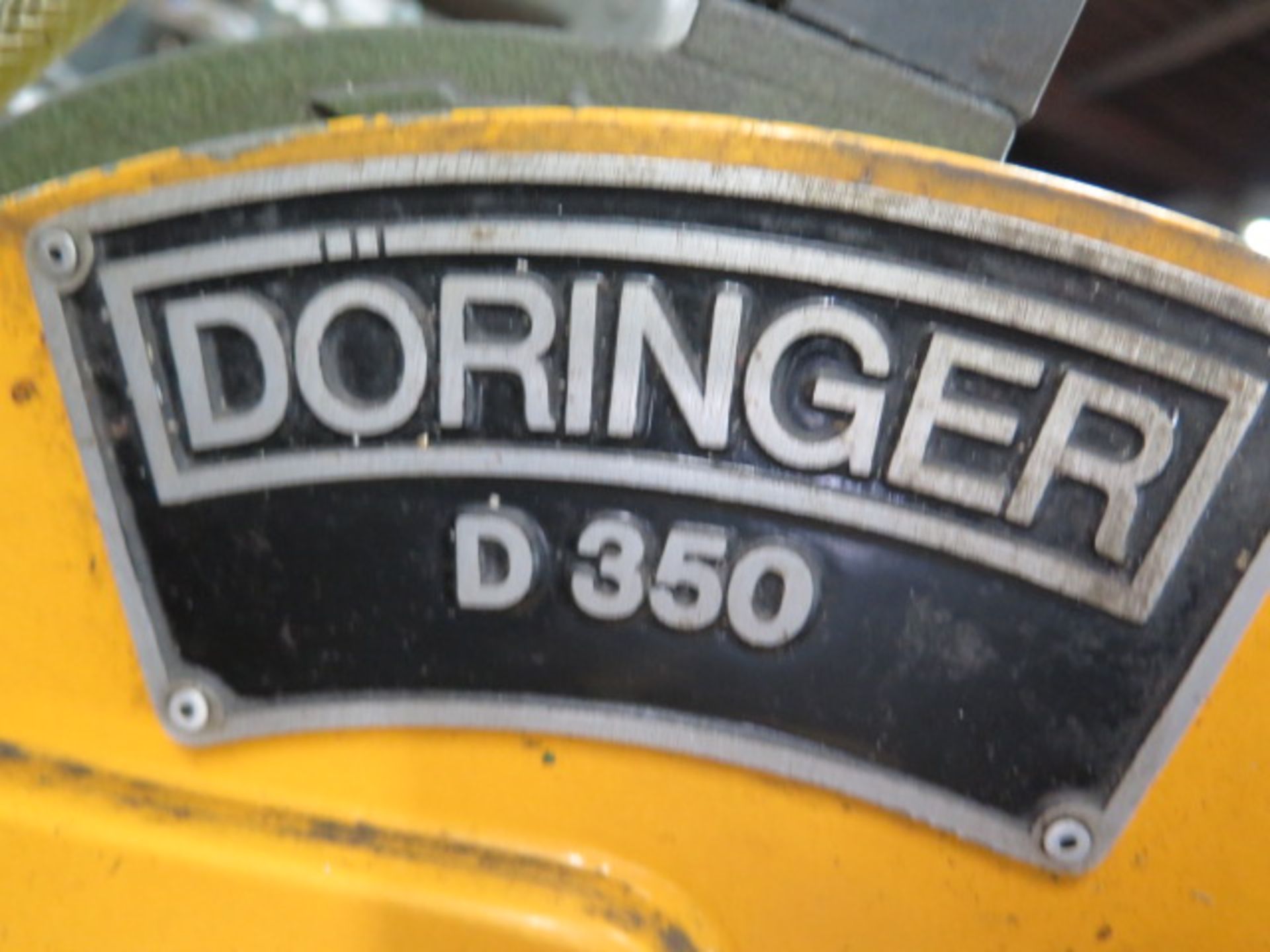 Doringer D-350 12” Miter Cold Saw s/n 21904 w/ Pneumatic Clamping, Work Stop, Coolant SOLD AS IS - Image 13 of 13