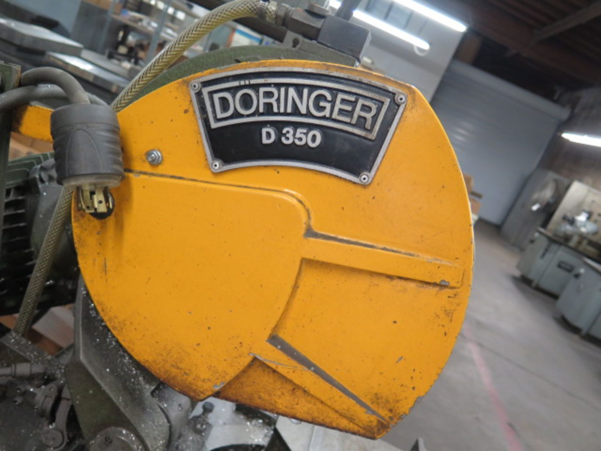 Doringer D-350 12” Miter Cold Saw s/n 21904 w/ Pneumatic Clamping, Work Stop, Coolant SOLD AS IS - Image 9 of 13