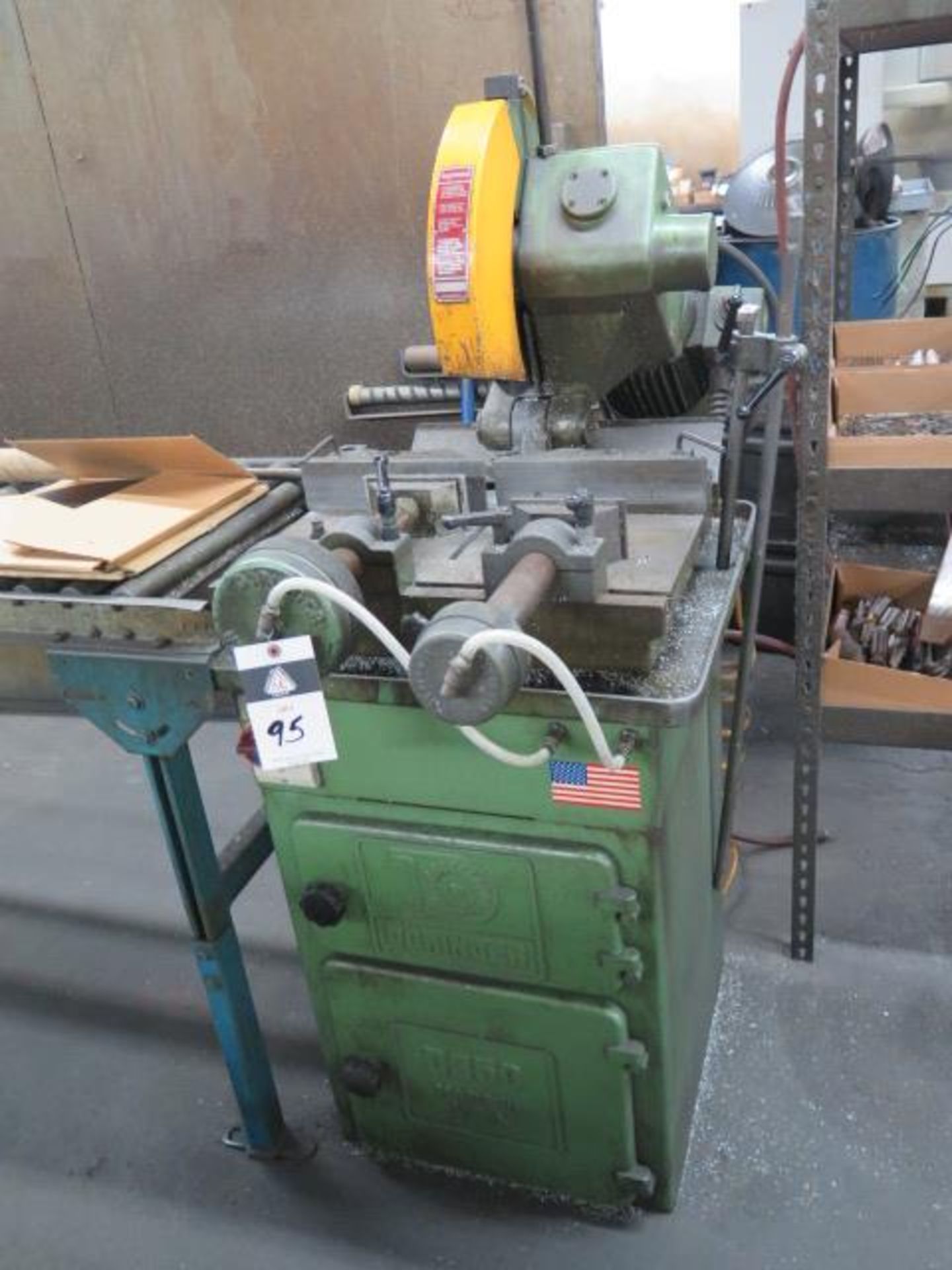 Doringer D-350 12” Miter Cold Saw s/n 21904 w/ Pneumatic Clamping, Work Stop, Coolant SOLD AS IS - Image 2 of 13