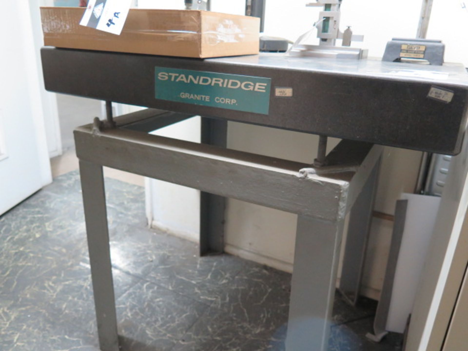 Standridge 24" x 36" x 4 1/2" Granite Surface Plate w/ Stand (SOLD AS-IS - NO WARRANTY) - Image 3 of 4