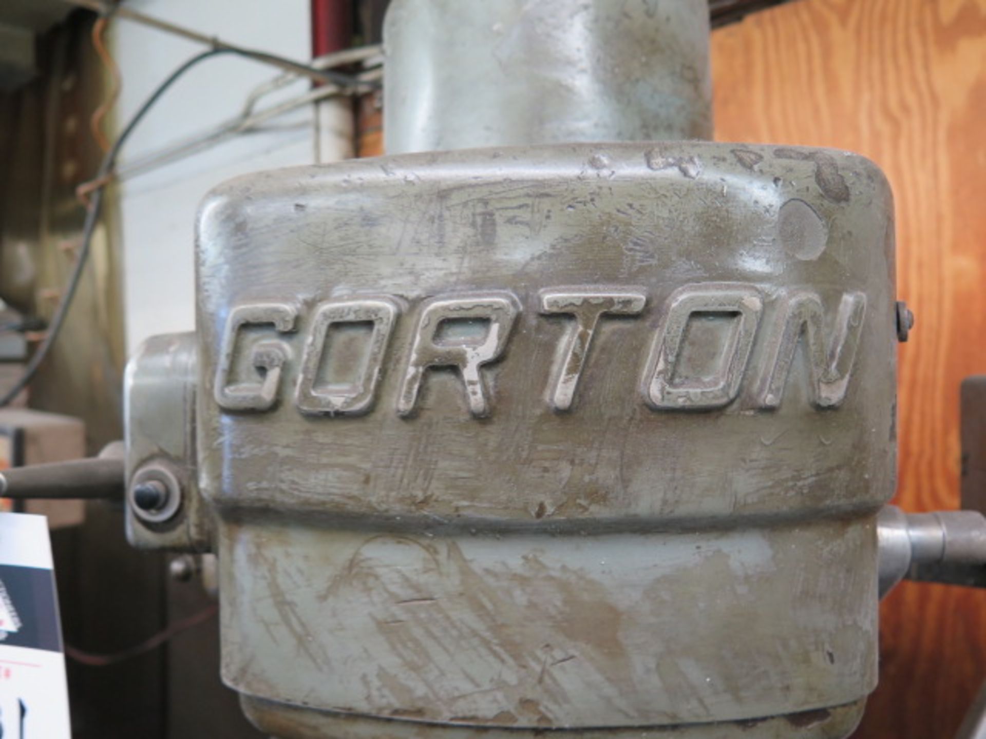 Gorton 1-22 “Master Mill” Vertical Mill w/ Power Feed. 10” x 42” Table (SOLD AS-IS - NO WARRANTY) - Image 9 of 9