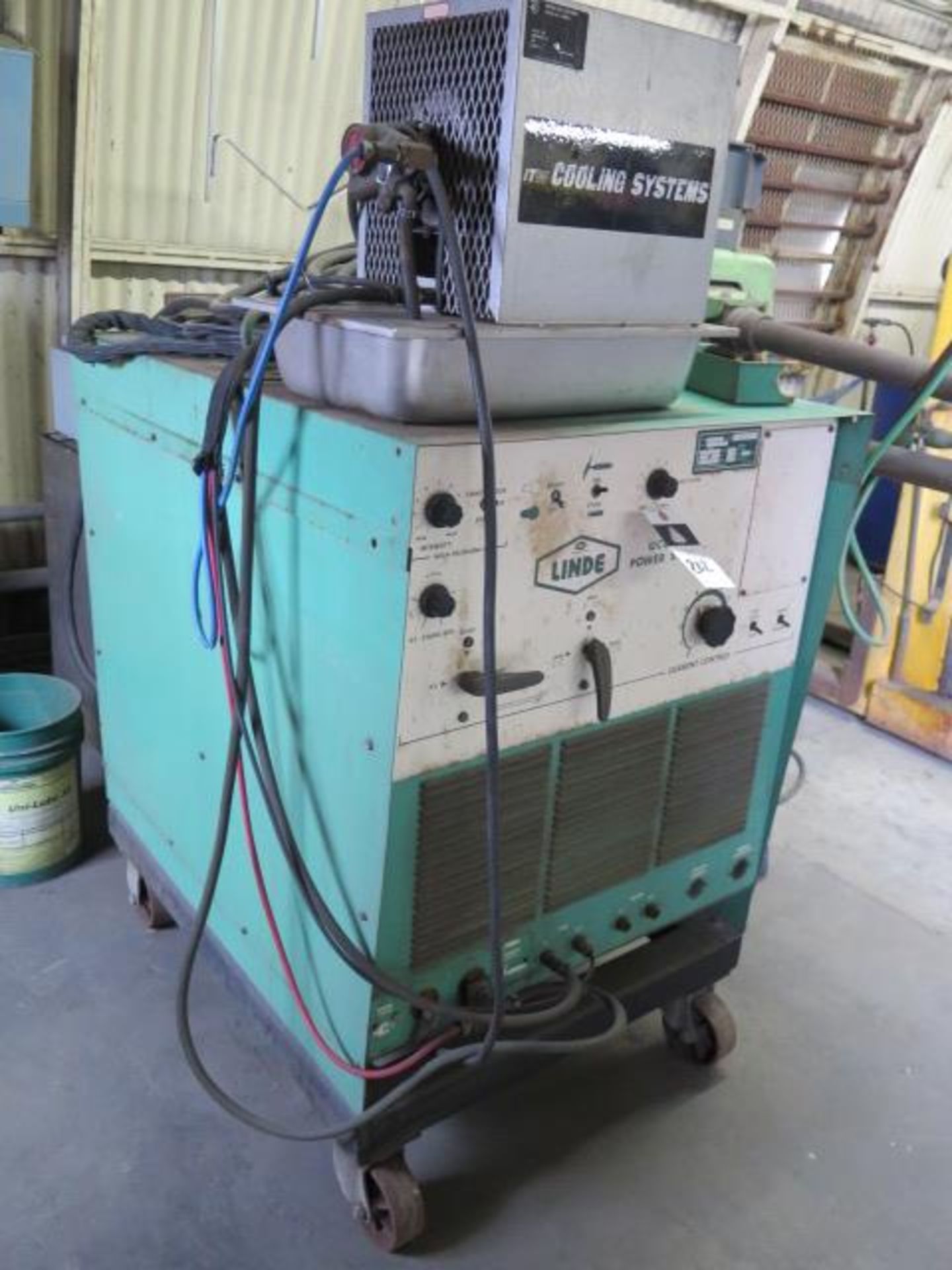 Linde UCC-305 Arc Welding Power Source w/ ITW Cooler (SOLD AS-IS - NO WARRANTY) - Image 2 of 8