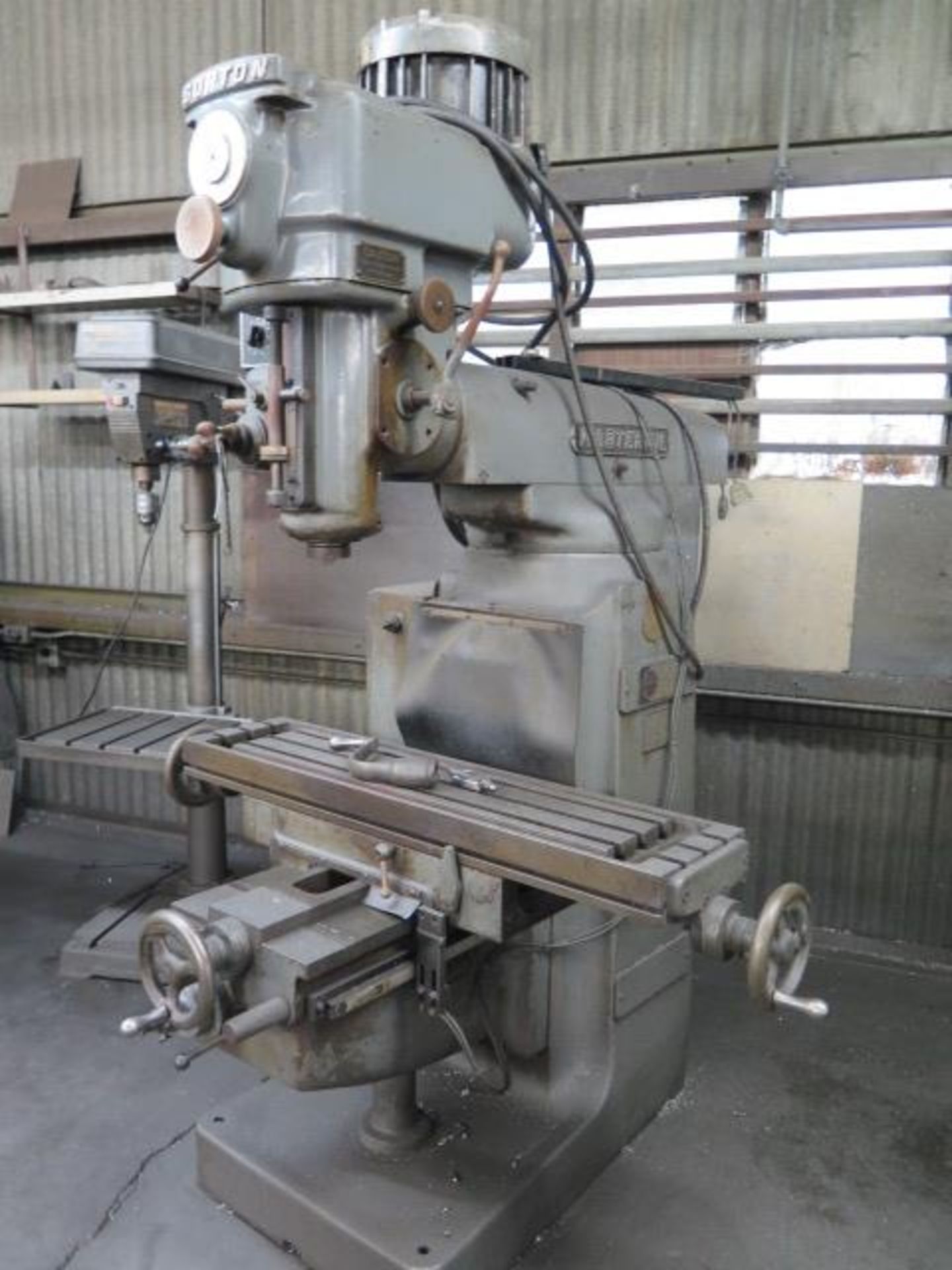Gorton mdl. 1-22 “Mastermill” Vertical Mill w/ 80-5600 RPM, 40-Taper Spindle, SOLD AS IS - Image 2 of 9