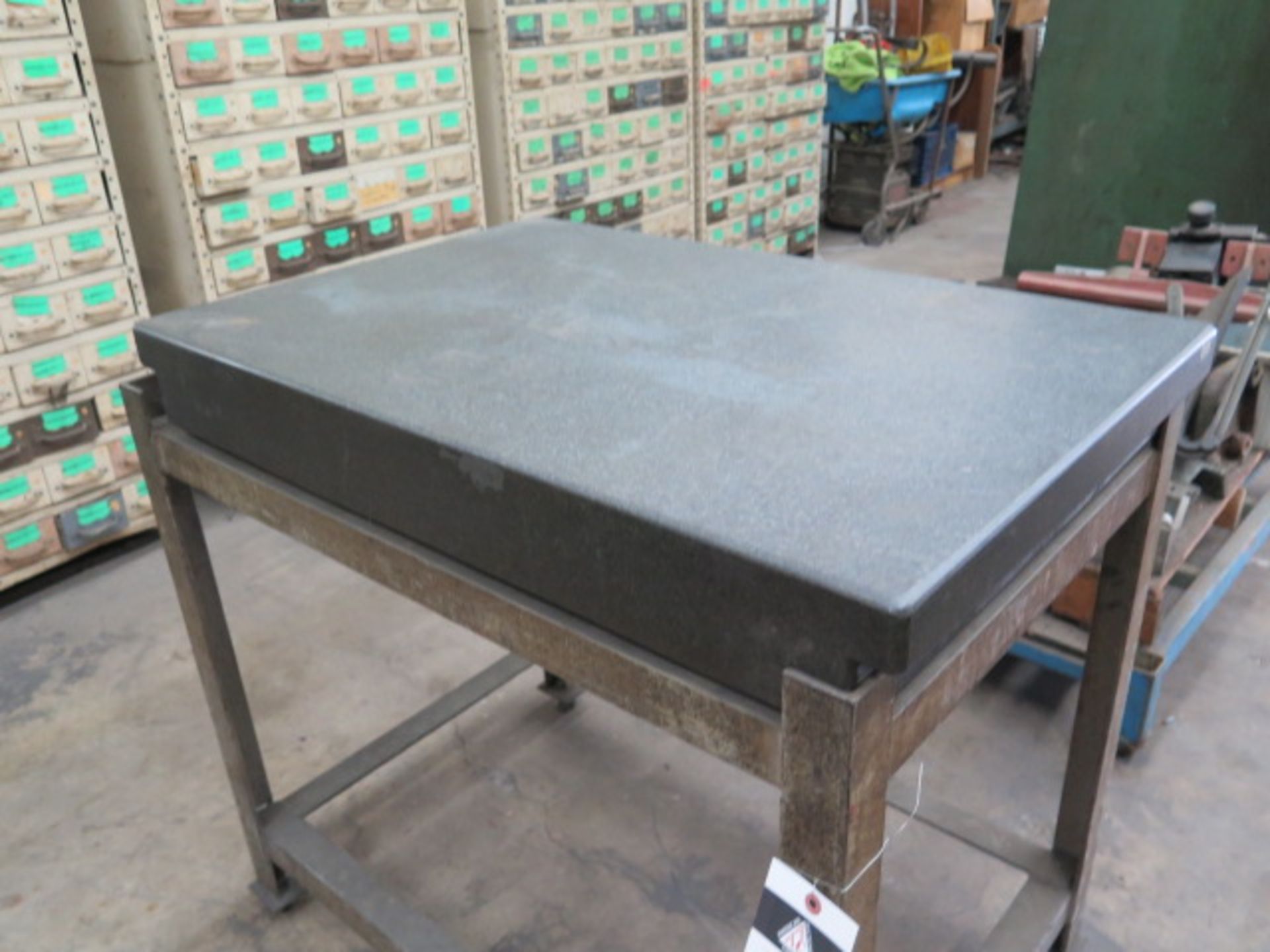 24" x 36" x 4" Granite Surface Plate w/ Stand (SOLD AS-IS - NO WARRANTY) - Image 2 of 5