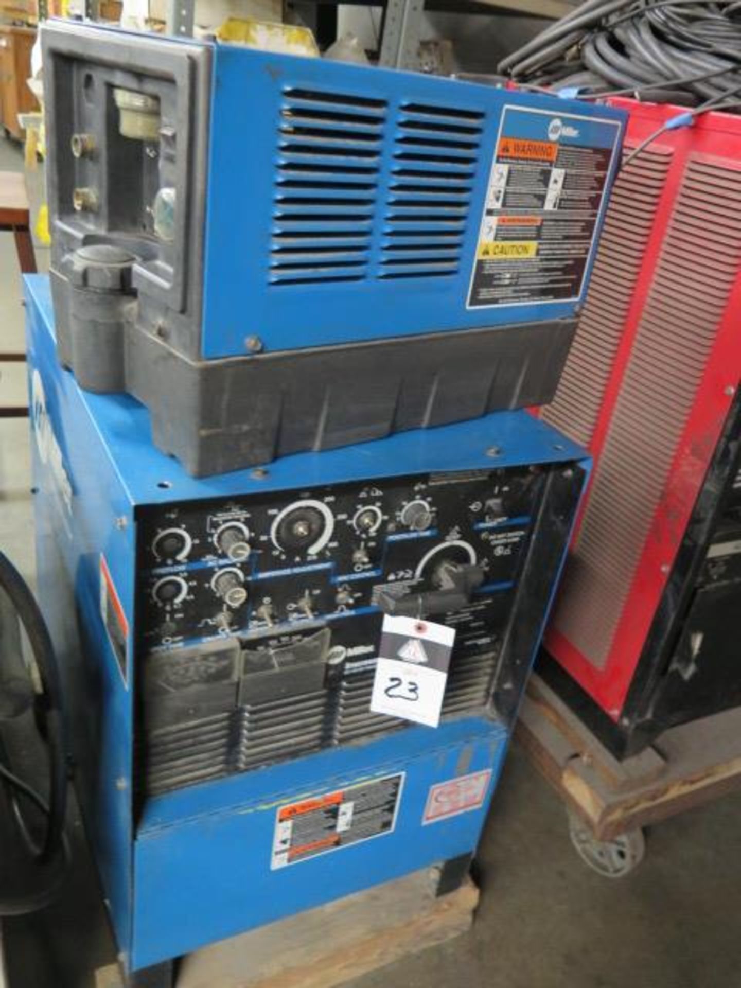 Miller Syncrowave 250 CC-AC/DC Arc Welding Power Source w/ Miller Coolmate-3 Cooling, SOLD AS IS - Image 2 of 9