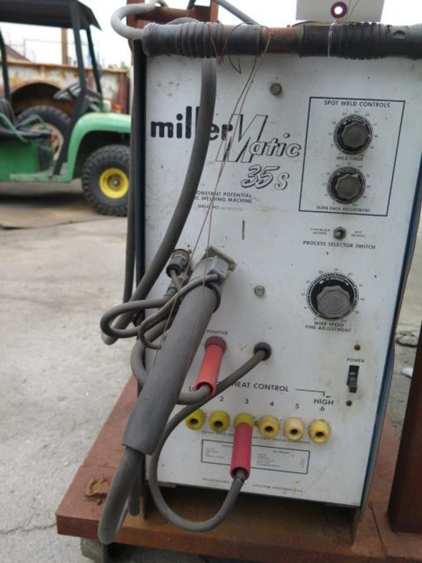 Miller Millermatic 35S CP-DC Arc Welding Power Source w/ Cart (SOLD AS-IS - NO WARRANTY) - Image 5 of 6