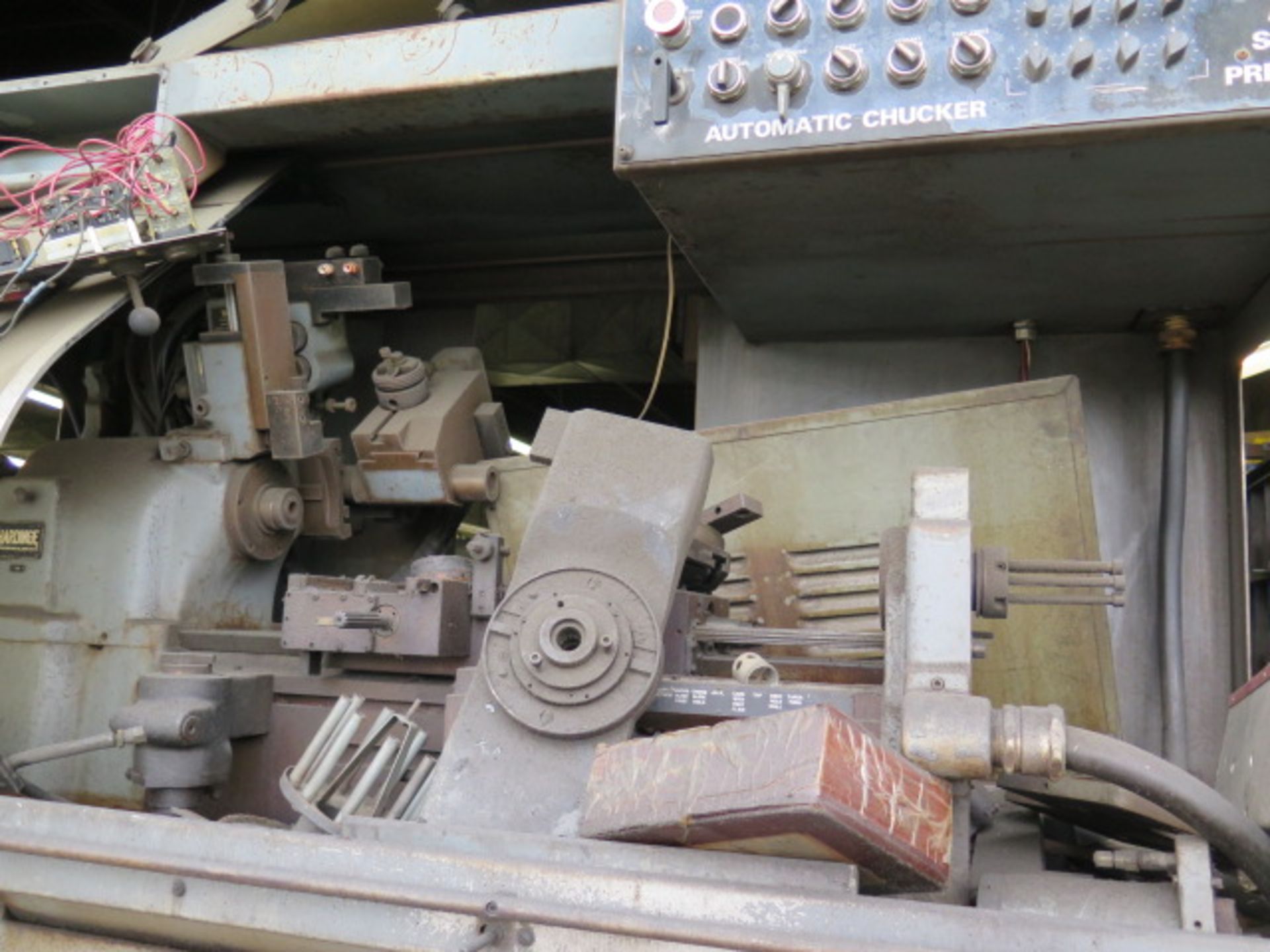 Hardinge AHC Automatic Hand Chucker (FOR PARTS) w/ Hardinge Controls, 8-Station Turret, SOLD AS IS - Image 3 of 6
