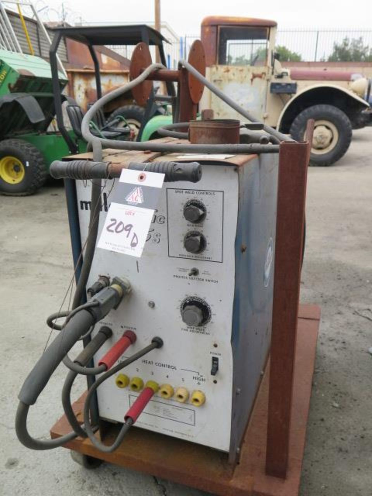 Miller Millermatic 35S CP-DC Arc Welding Power Source w/ Cart (SOLD AS-IS - NO WARRANTY) - Image 3 of 6