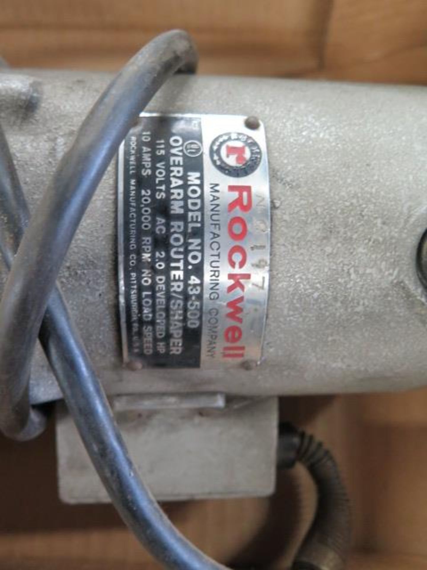 Rockwell Overarm Router/Shaper Head (SOLD AS-IS - NO WARRANTY) - Image 5 of 5