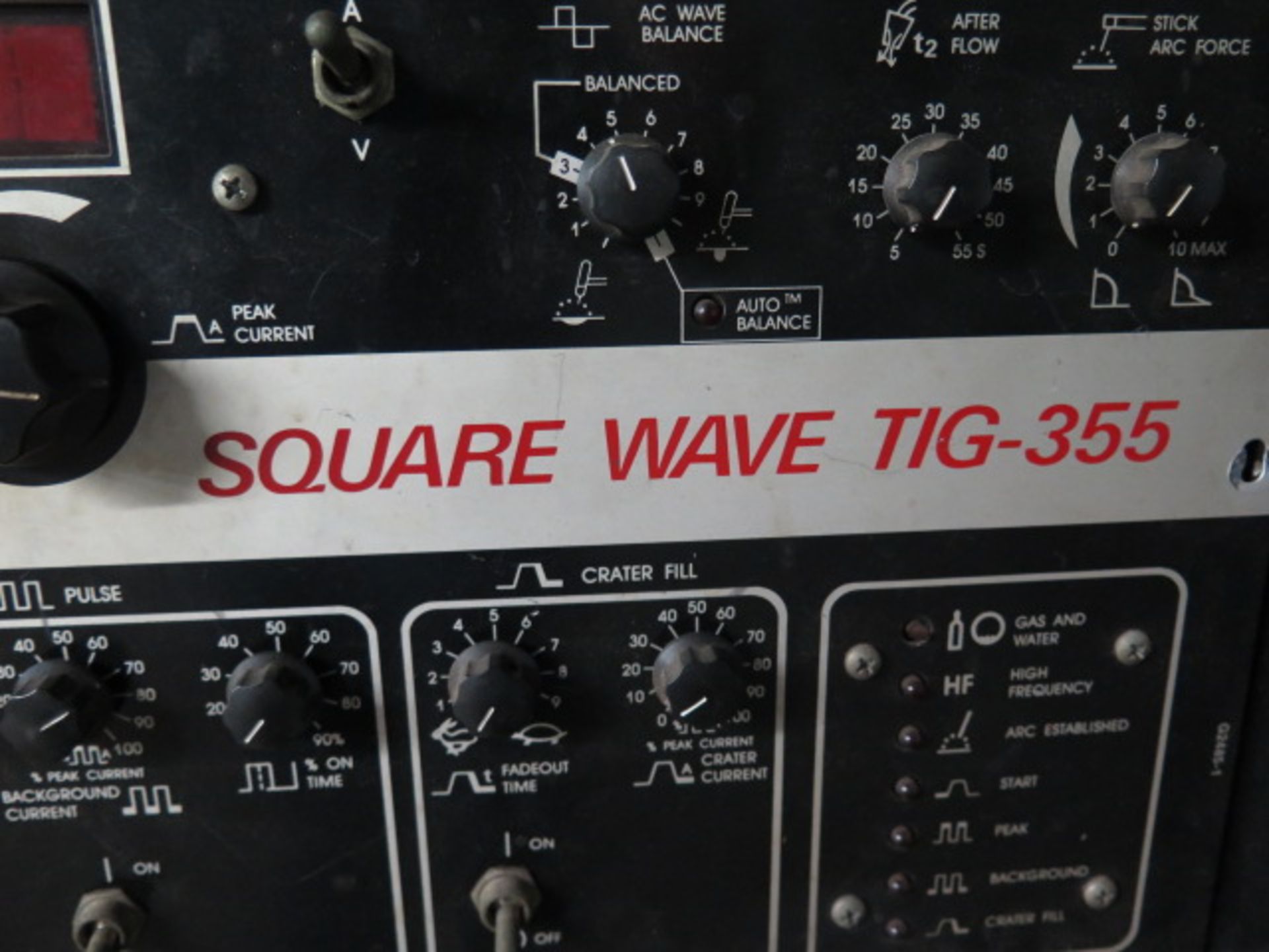 Lincoln Square Wave TIG-355 Squasre Wave AC/DC TIG and Stick Welding Power Source (SOLD AS-IS - NO - Image 9 of 9