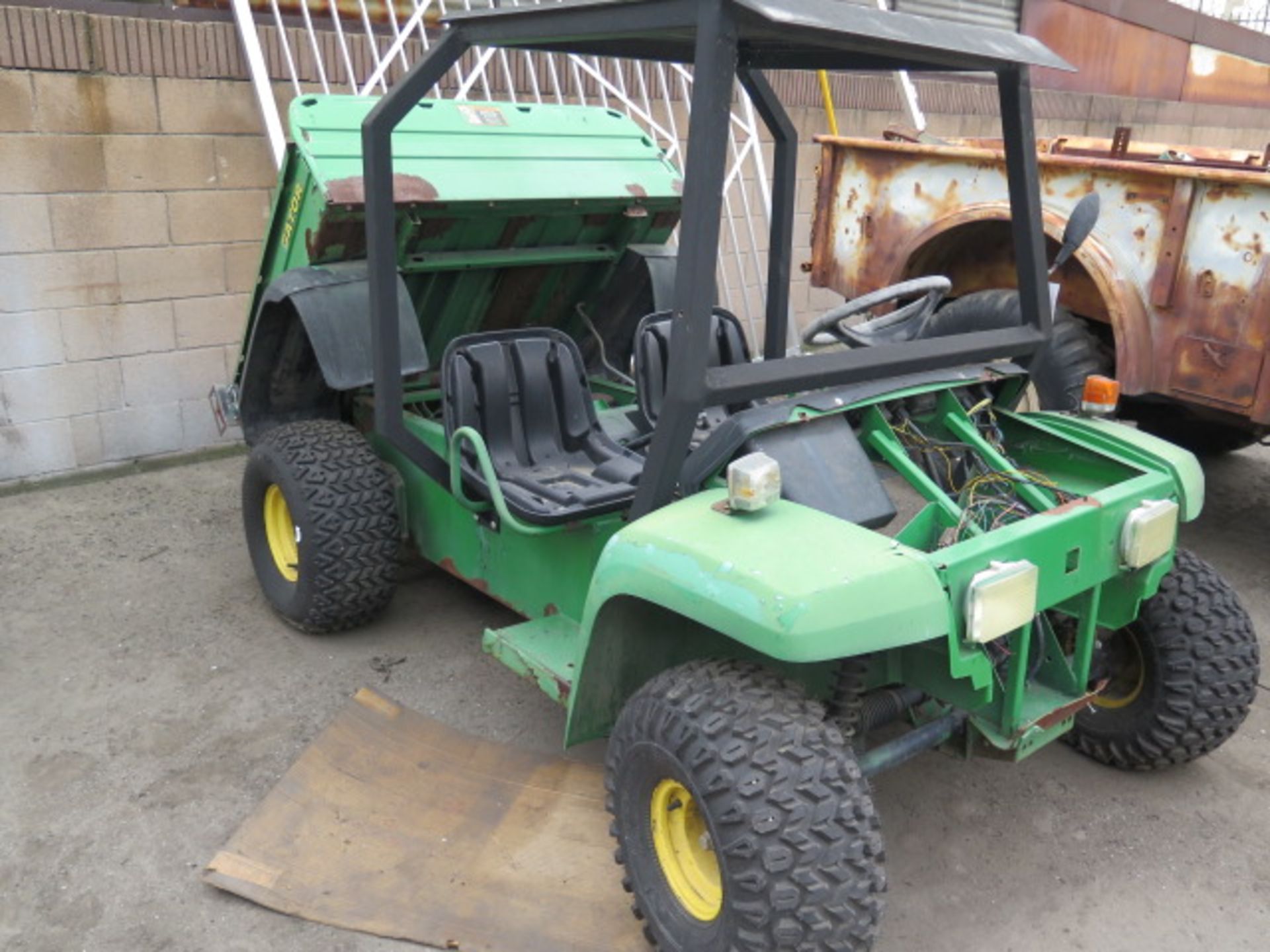 John Deere "Gator" Gas Powered Dump Vehicle (NEEDS REPAIR) (SOLD AS-IS - NO WARRANTY) - Image 2 of 10