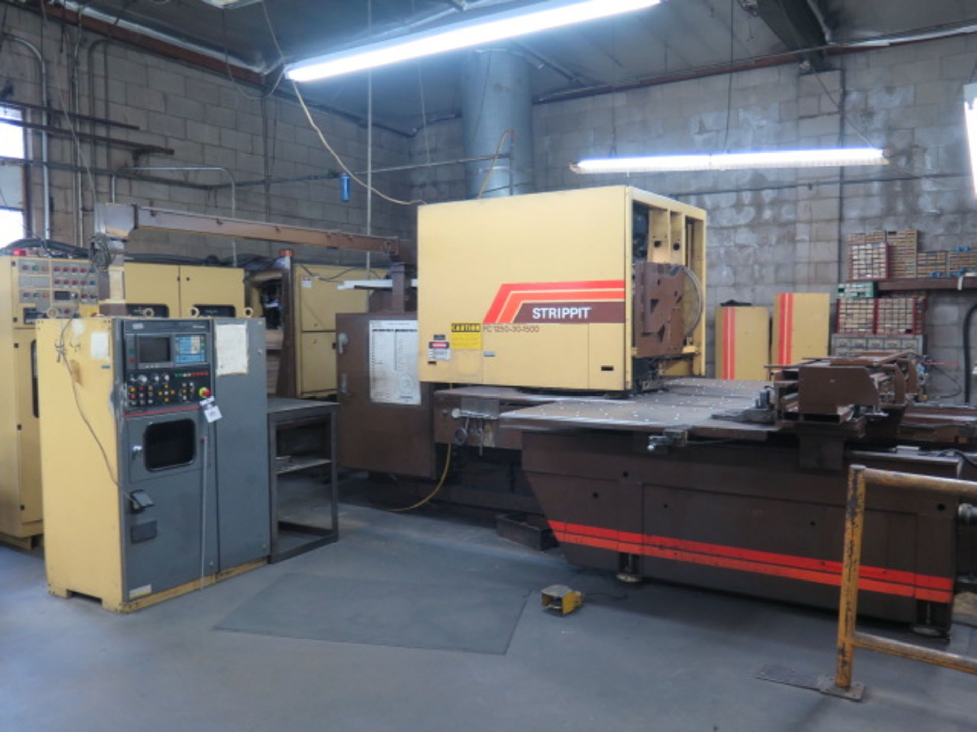 Strippit “Lasertool” FC-1250-30-1500 CNC Laser Contour / CNC 30-Ton Turret Punch Press, SOLD AS IS