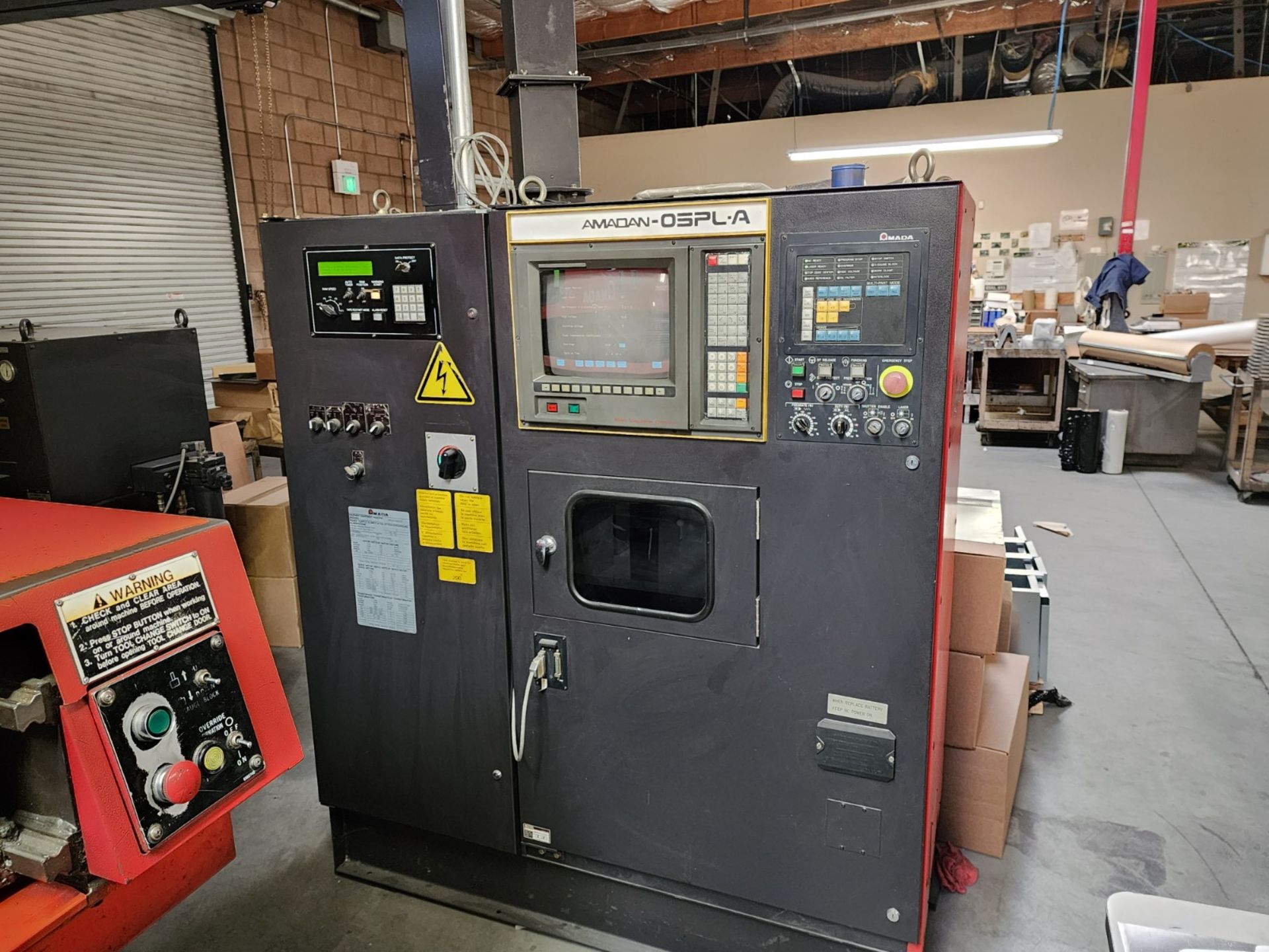 1994 Amada APPELIO II 357 CNC Laser /Turret Punch w/04P-C Controls, Loc: Palm Springs CA, SOLD AS IS - Image 2 of 16