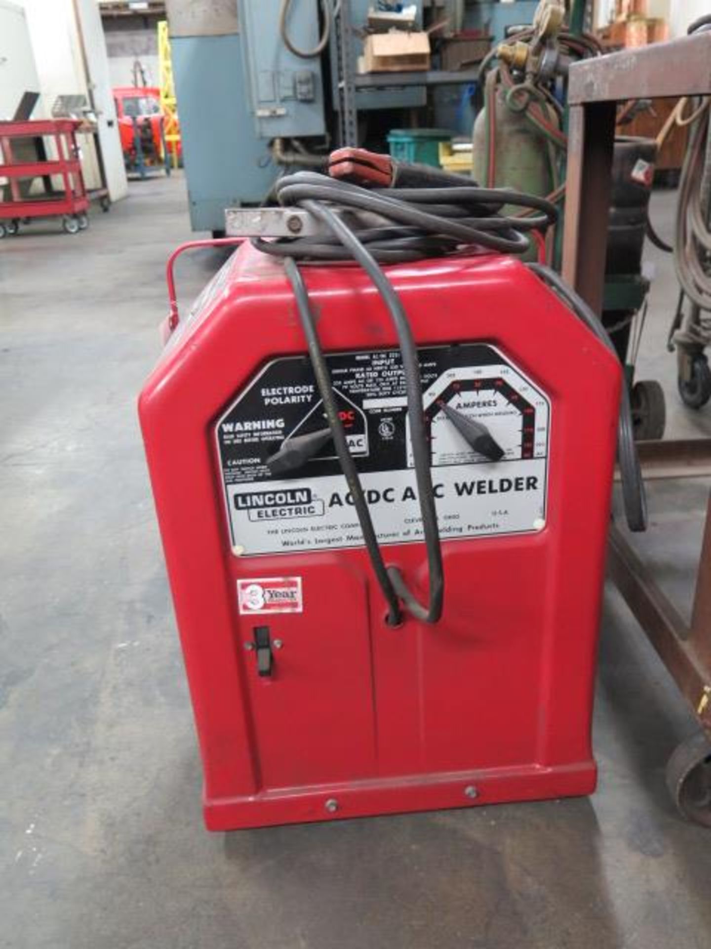 Lincoln AC/DC Arc Welder (SOLD AS-IS - NO WARRANTY) - Image 2 of 5