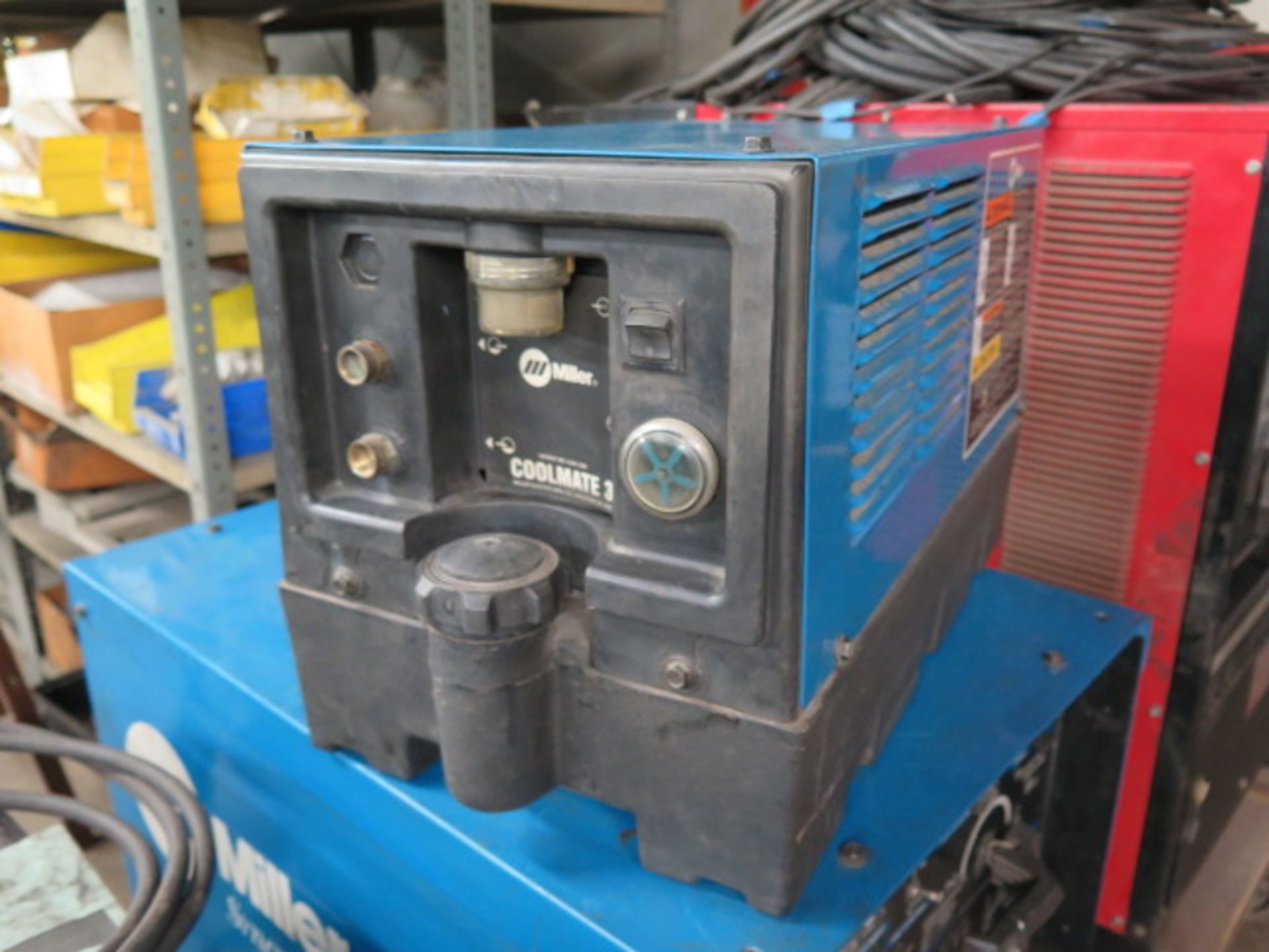 Miller Syncrowave 250 CC-AC/DC Arc Welding Power Source w/ Miller Coolmate-3 Cooling, SOLD AS IS - Image 6 of 9