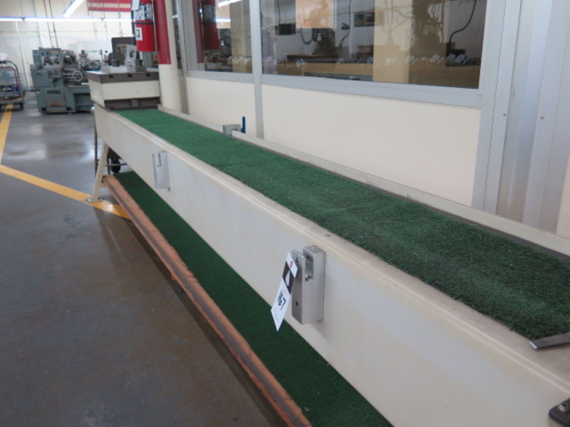 13' Custom 8" Shear Table w/ Elephant ESS-8 8" Hand Shear and 14" x 28" x 9" T=Slot Roser,SOLD AS IS - Image 6 of 6