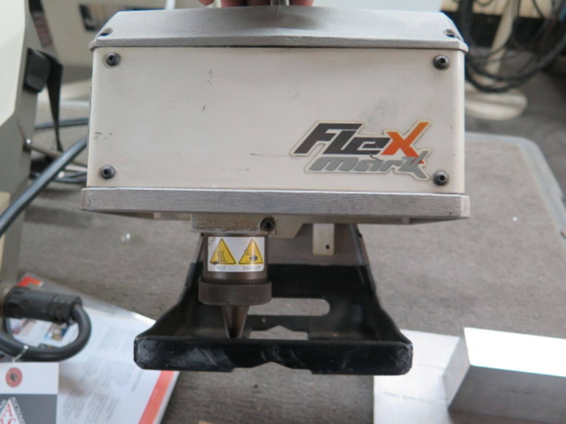 2013 Dapra Marking Systems “Flex Mark” Peen Engraving System w/ PLC Controls, SOLD AS IS - Image 3 of 8