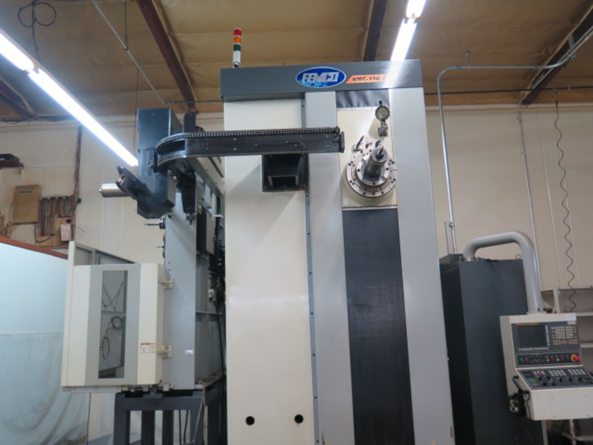 2016 Femco BMC-110 R2 CNC Horizontal Boring Mill s/n B7120540 w/Fanuc Series 32i-MODEL B, SOLD AS IS - Image 4 of 23