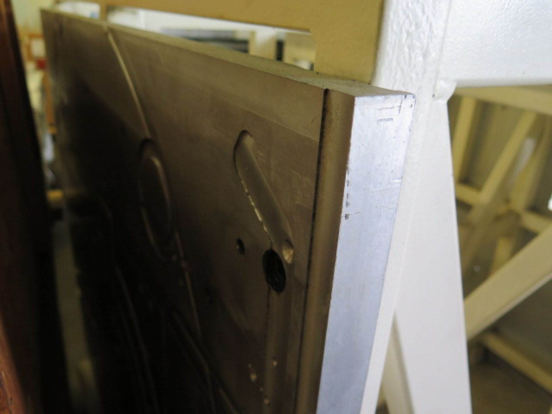 59" x 47" and 48" x 43" Aluminum-Faced Angle Fixture Plates (2) (SOLD AS-IS - NO WARRANTY) - Image 5 of 7