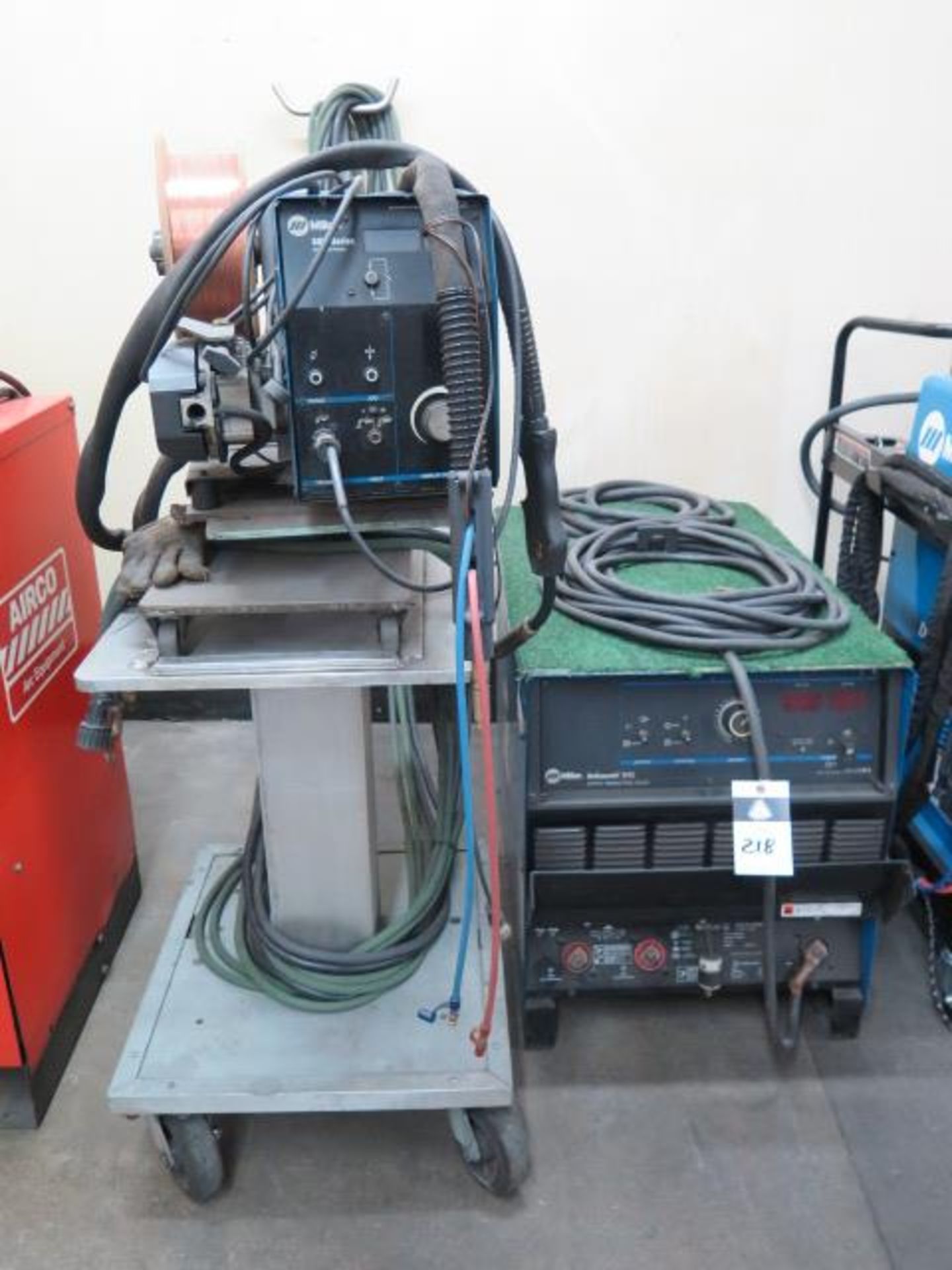 Miller Deltaweld 652 CV-DC Arc Welding Power Source s/n KG237606 w/ Miller 60M, SOLD AS IS