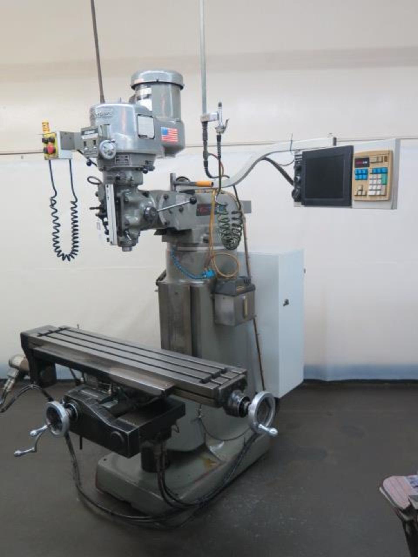 Bridgeport 2-Axis CNC Mill s/n 279697 w/ Bridgeport BPC2M Controls, 2Hp Motor, 60-4200, SOLD AS IS - Image 2 of 12