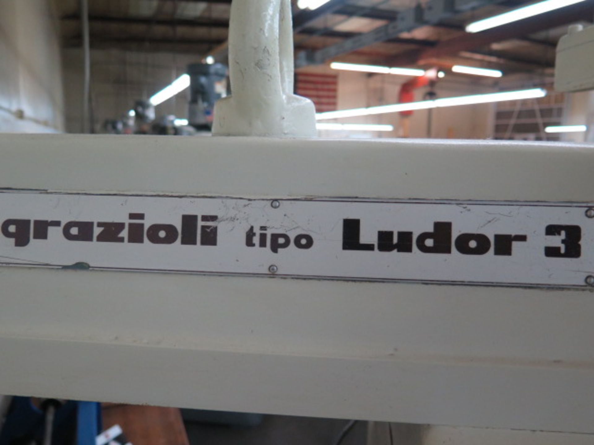 Grazioli Ludor 3 Universal Mill w/ 50-Taper Universal Vertical Milling Head, Power Feeds, SOLD AS IS - Image 11 of 12