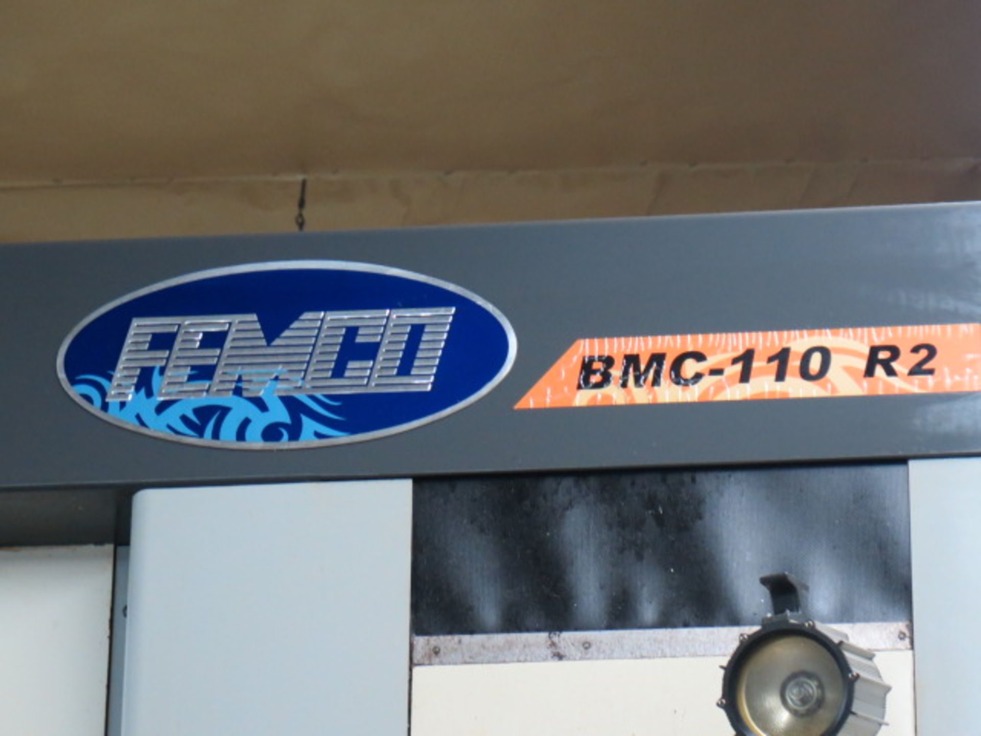 2016 Femco BMC-110 R2 CNC Horizontal Boring Mill s/n B7120540 w/Fanuc Series 32i-MODEL B, SOLD AS IS - Image 22 of 23