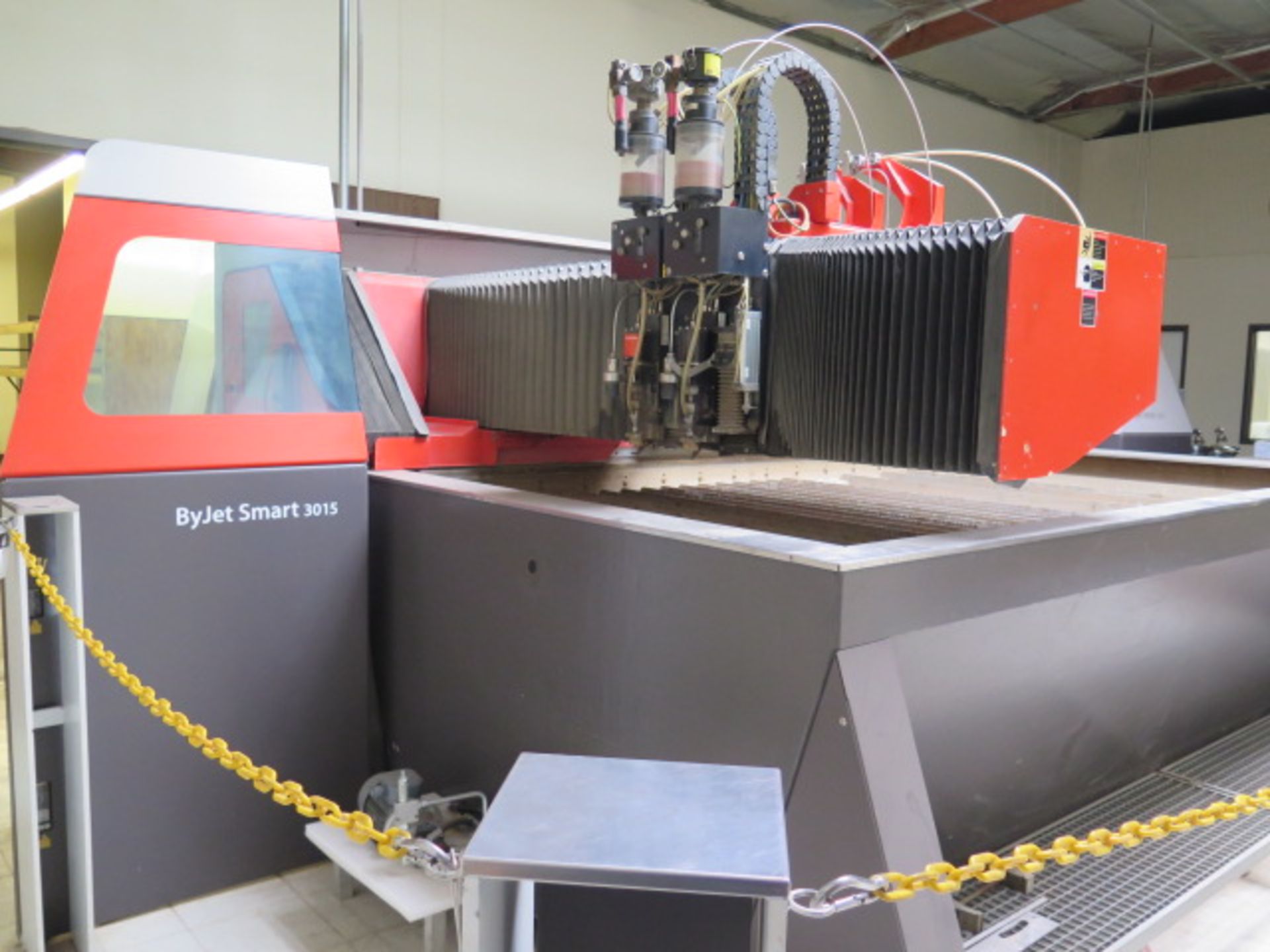 2011 Bystronic “ByJet Smart 3015 Dual Head CNC Waterjet Machine s/n 30016064 SOLD AS IS