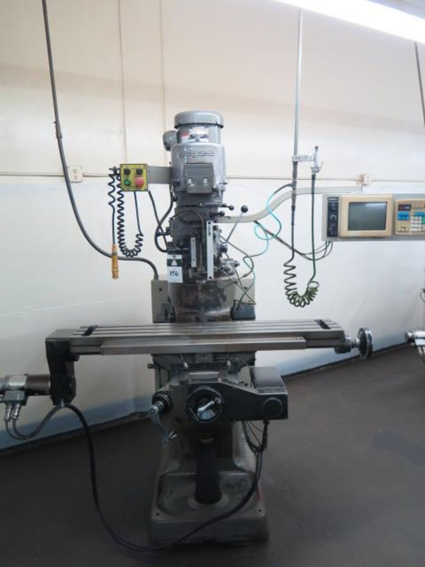 Bridgeport 2-Axis CNC Mill s/n 277669 w/ Bridgeport BPC2M Controls, 2Hp, 60-4200 Dial, SOLD AS IS