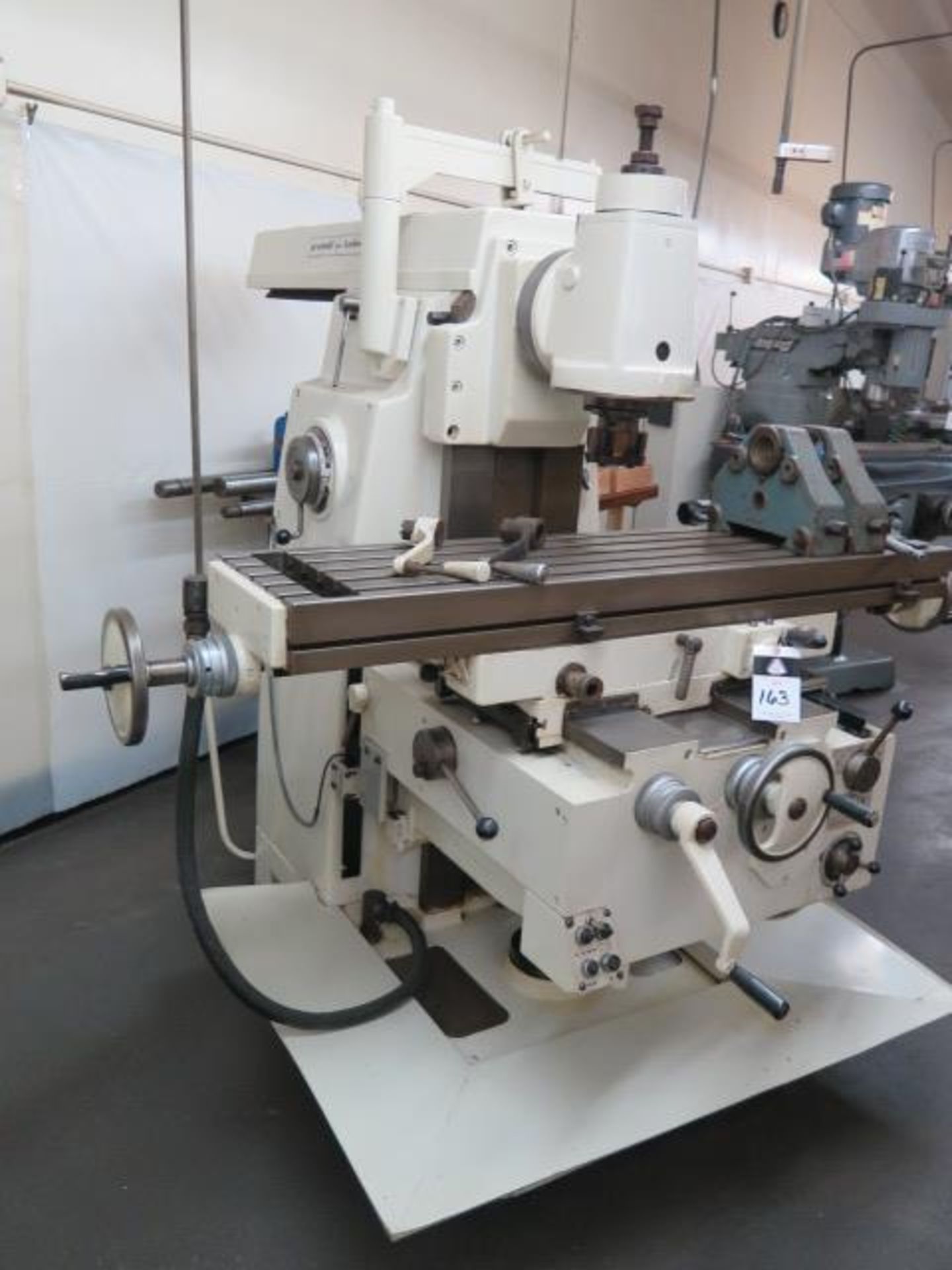 Grazioli Ludor 3 Universal Mill w/ 50-Taper Universal Vertical Milling Head, Power Feeds, SOLD AS IS - Image 2 of 12