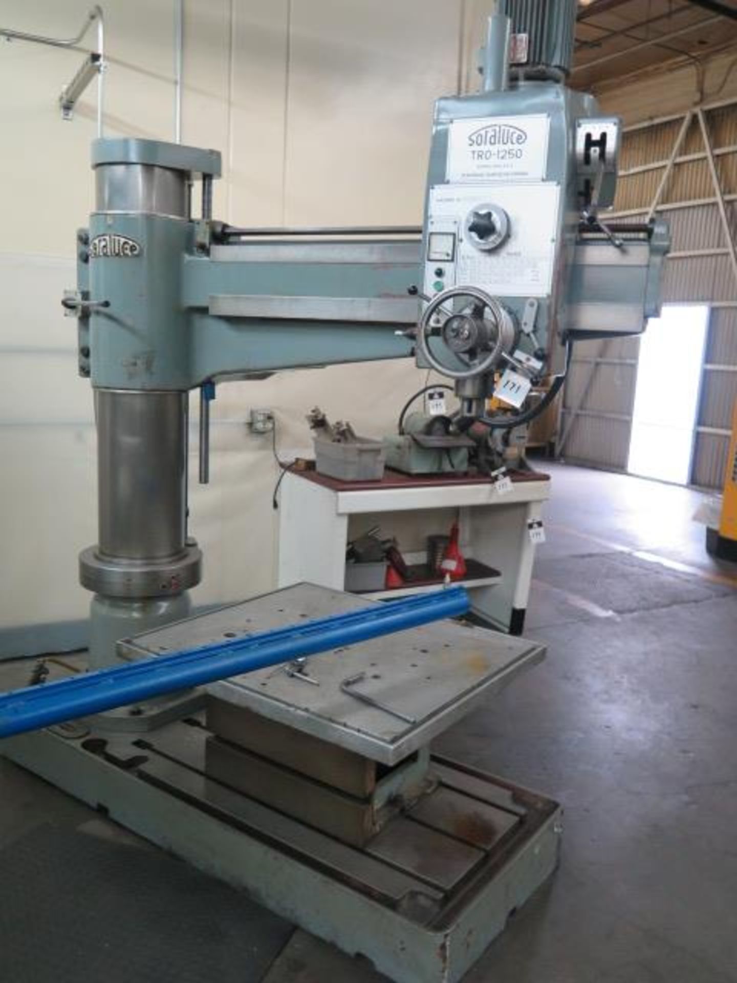 Soraluce TR0-1250 11” Column x 36” Radial Arm Drill s/n 3208-10208 w/ 29-1700 RPM, SOLD AS IS - Image 2 of 10