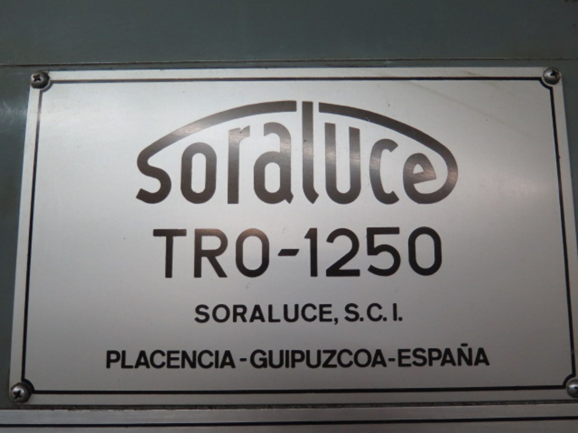 Soraluce TR0-1250 11” Column x 36” Radial Arm Drill s/n 3208-10208 w/ 29-1700 RPM, SOLD AS IS - Image 10 of 10