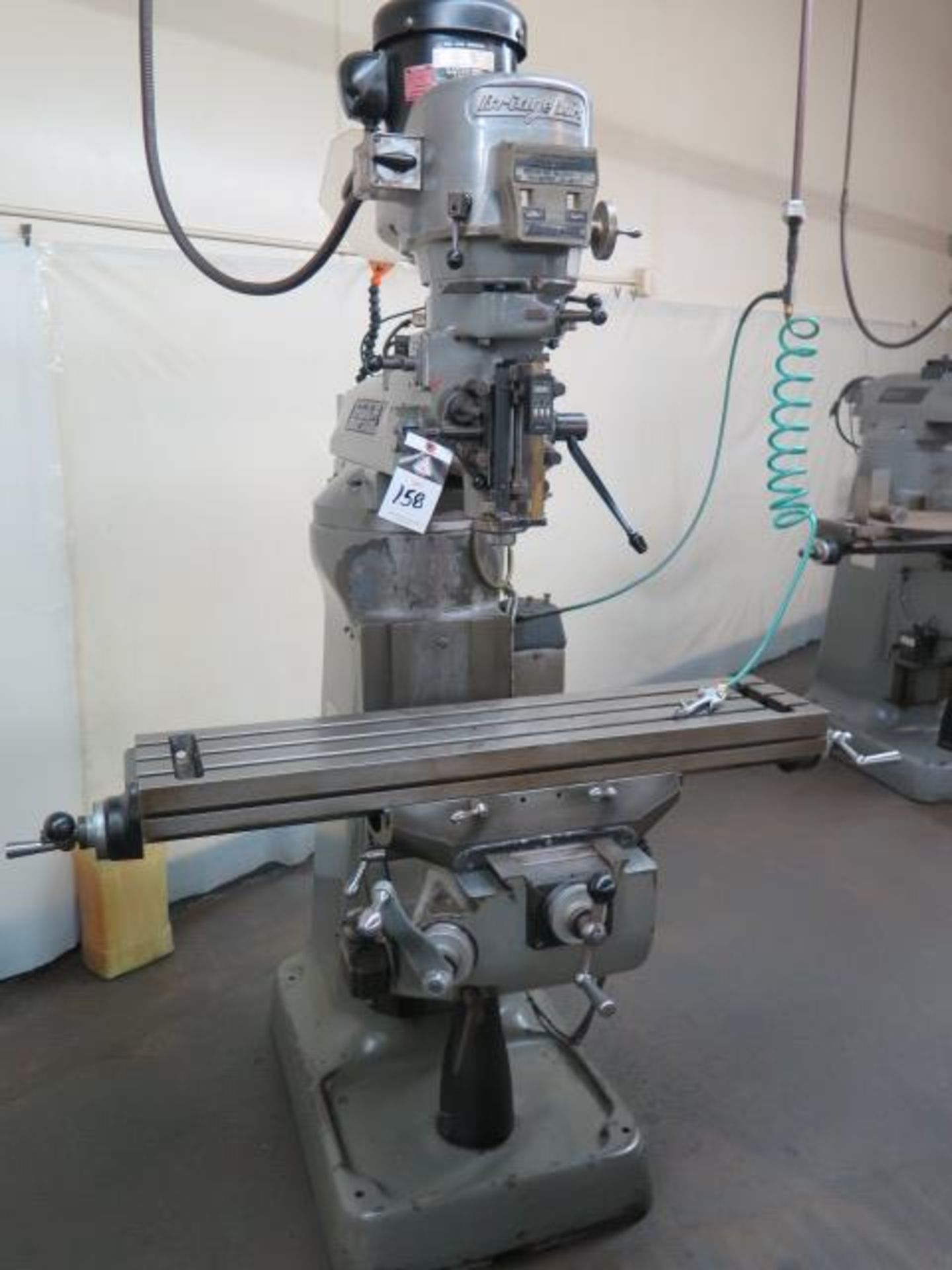 Bridgeport Mill s/n 257334 w/ Sony DRO, Mitutoyo Digital “Z” Scale, 2Hp Motor, 60-4200, SOLD AS IS