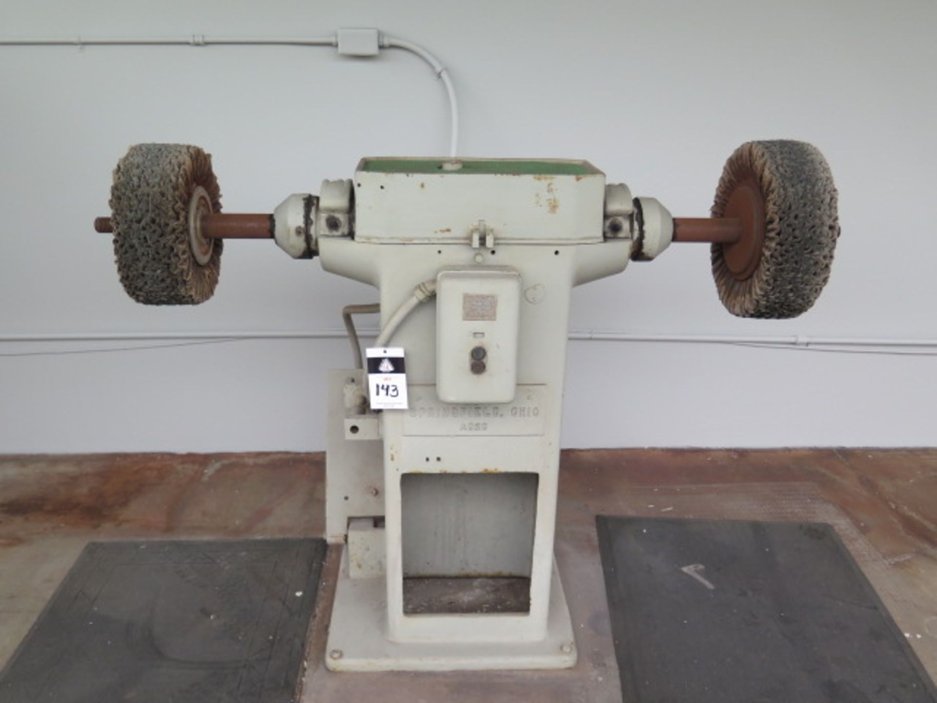 Mitchell Pedestal Buffer (Polishing Mill) (SOLD AS-IS - NO WARRANTY)