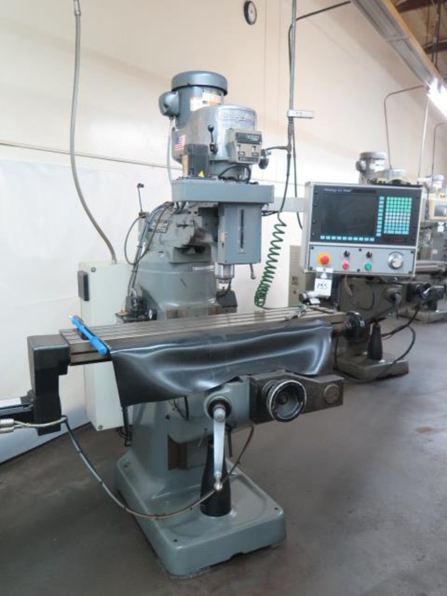 Bridgeport / Hardinge 3-Axis CNC Mill s/n HDNG2098FX w/ Hardinge EZ Vision Controls, 2Hp, SOLD AS IS