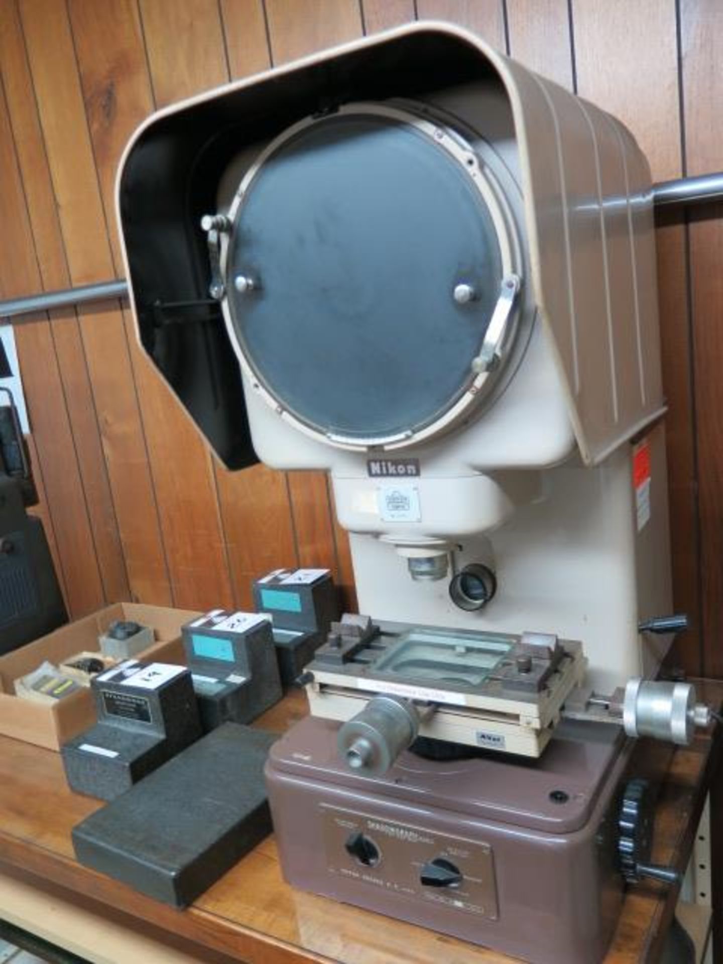 Nikon mdl. 6 12” Optical Comparator s/n 5001 w/ Surface and Profile Illumination (SOLD AS-IS - NO - Image 3 of 8