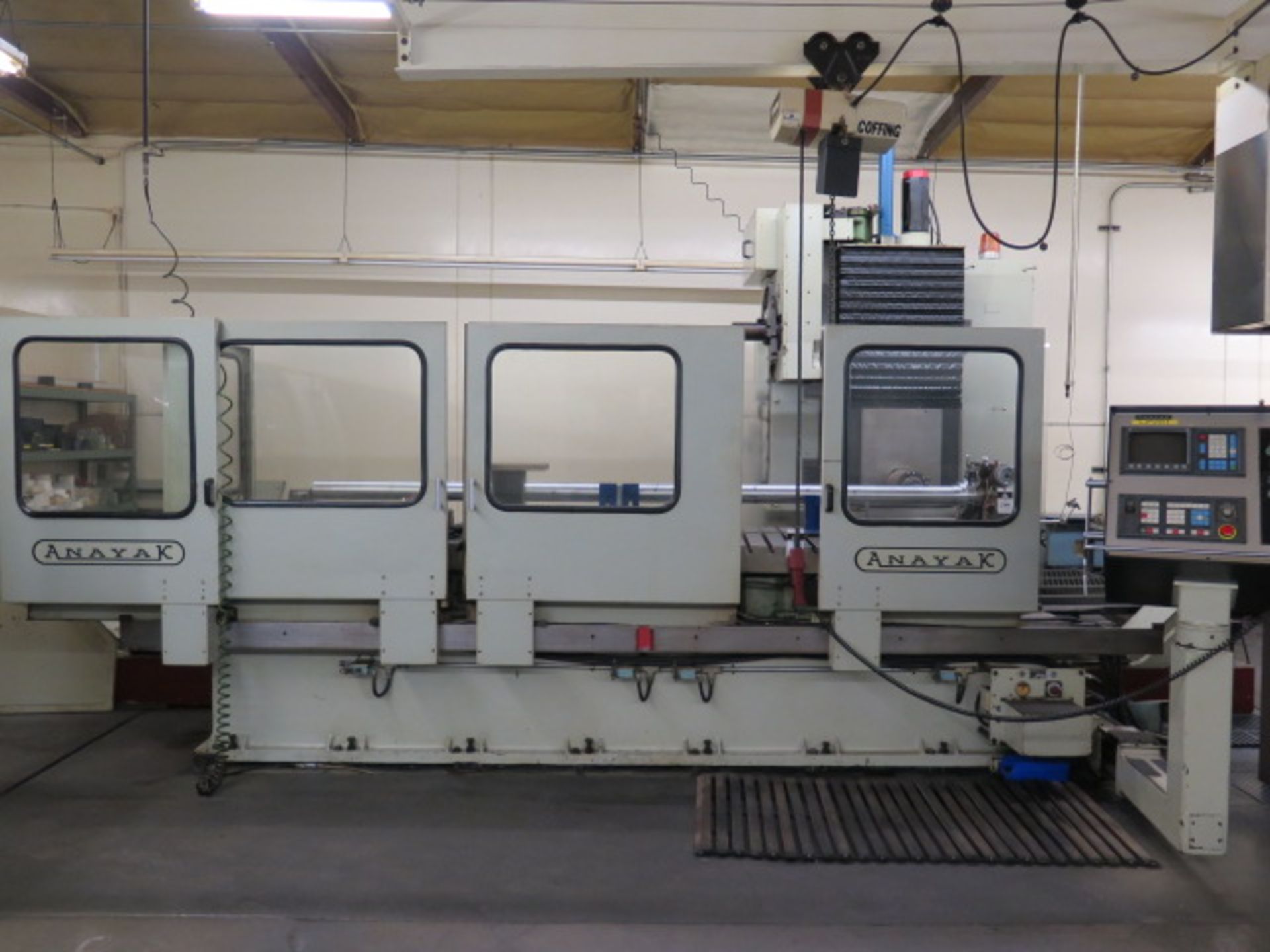 1990 Anayak H20 CNC HMC s/n HMC-7170 w/ Fanuc Controls, 24-Station ATC, BT-50, SOLD AS IS