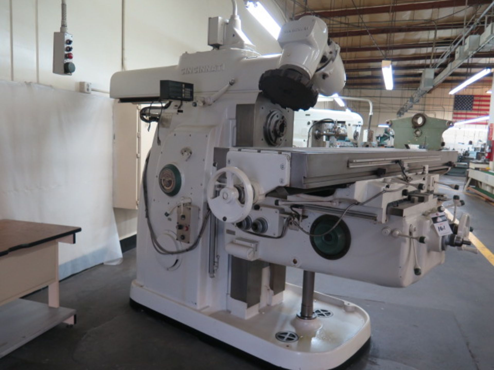 Cincinnati 620-20-HP Universal Mill s/n 4J6P5T-5 w/ Sony LG10 3-Axis DRO, 50-Taper, SOLD AS IS - Image 3 of 14