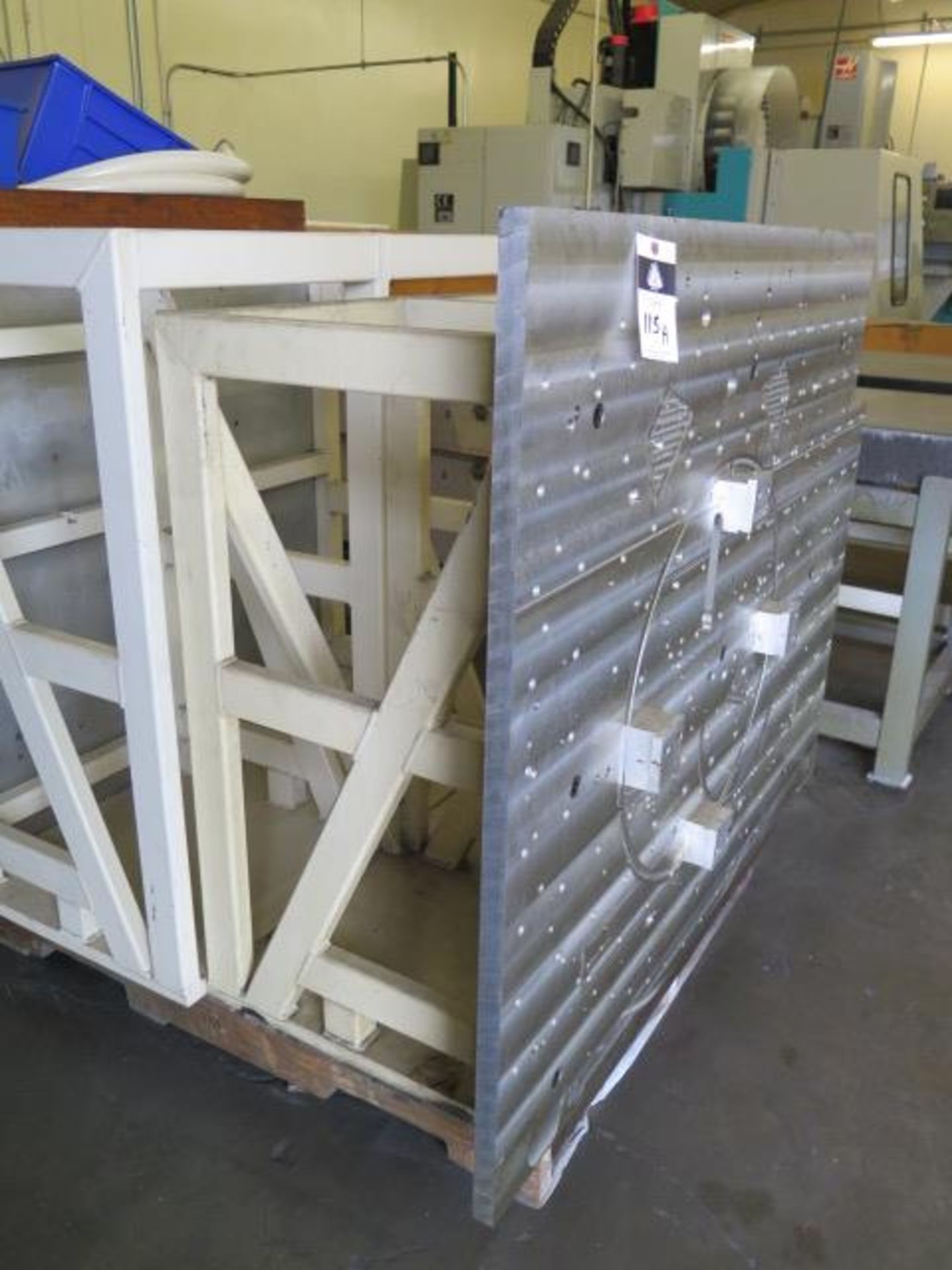 59" x 47" and 48" x 43" Aluminum-Faced Angle Fixture Plates (2) (SOLD AS-IS - NO WARRANTY) - Image 2 of 7