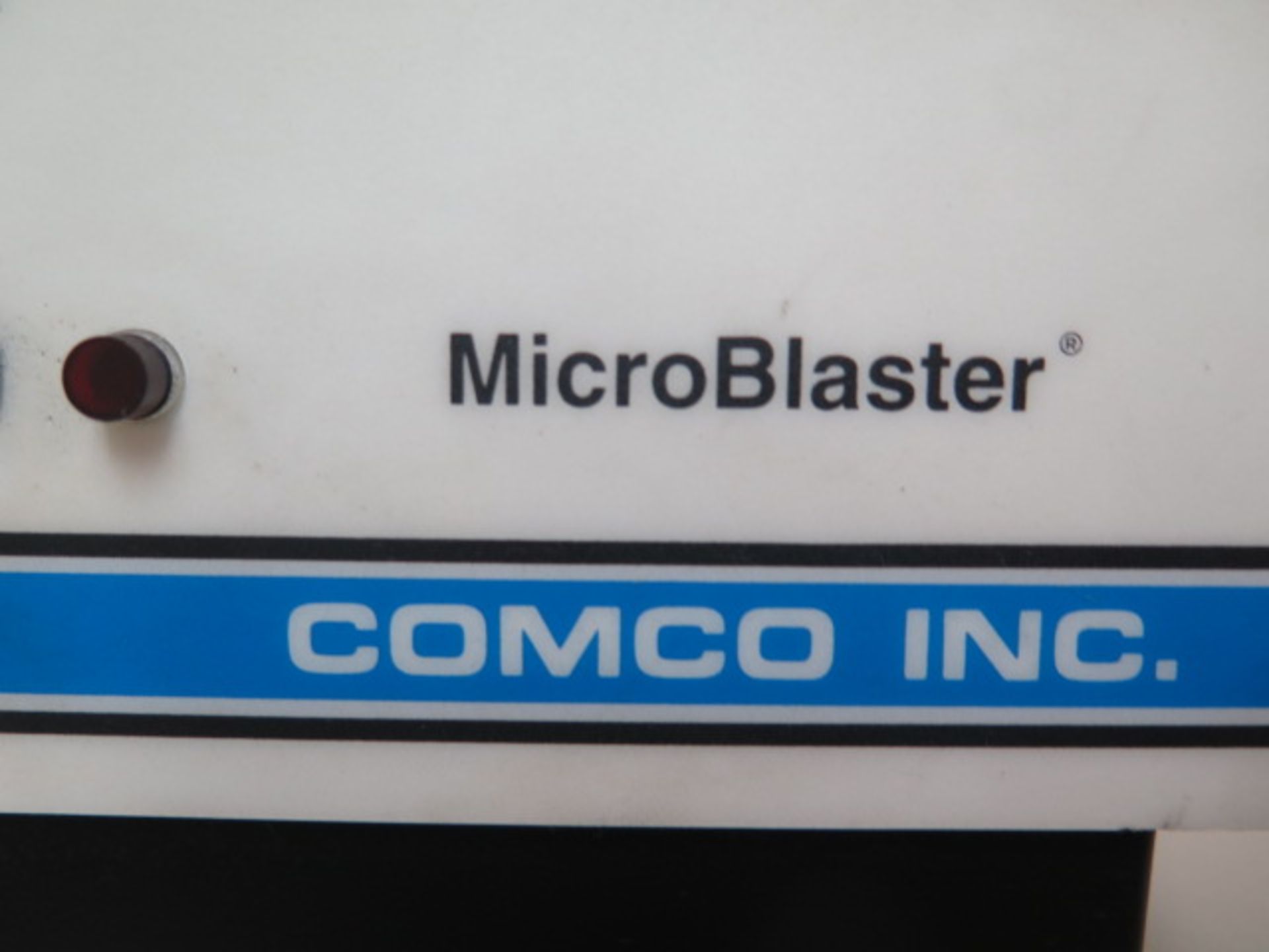 Comco “Micro Blaster” mdl. WS2200-1 Micro Blasting System s/n 4458 w/ MB1000-1 Cabinet SOLD AS IS - Image 9 of 10