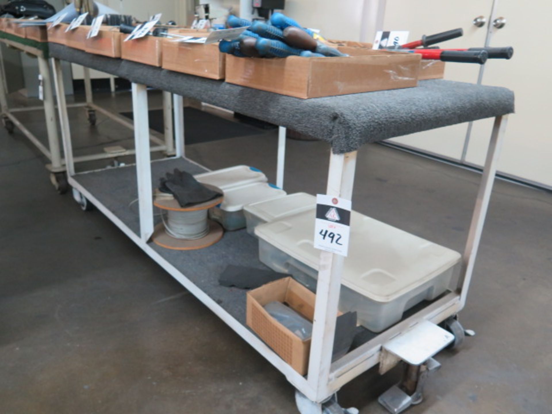 Heavy Duty Rolling Table (SOLD AS-IS - NO WARRANTY) - Bild 2 aus 5