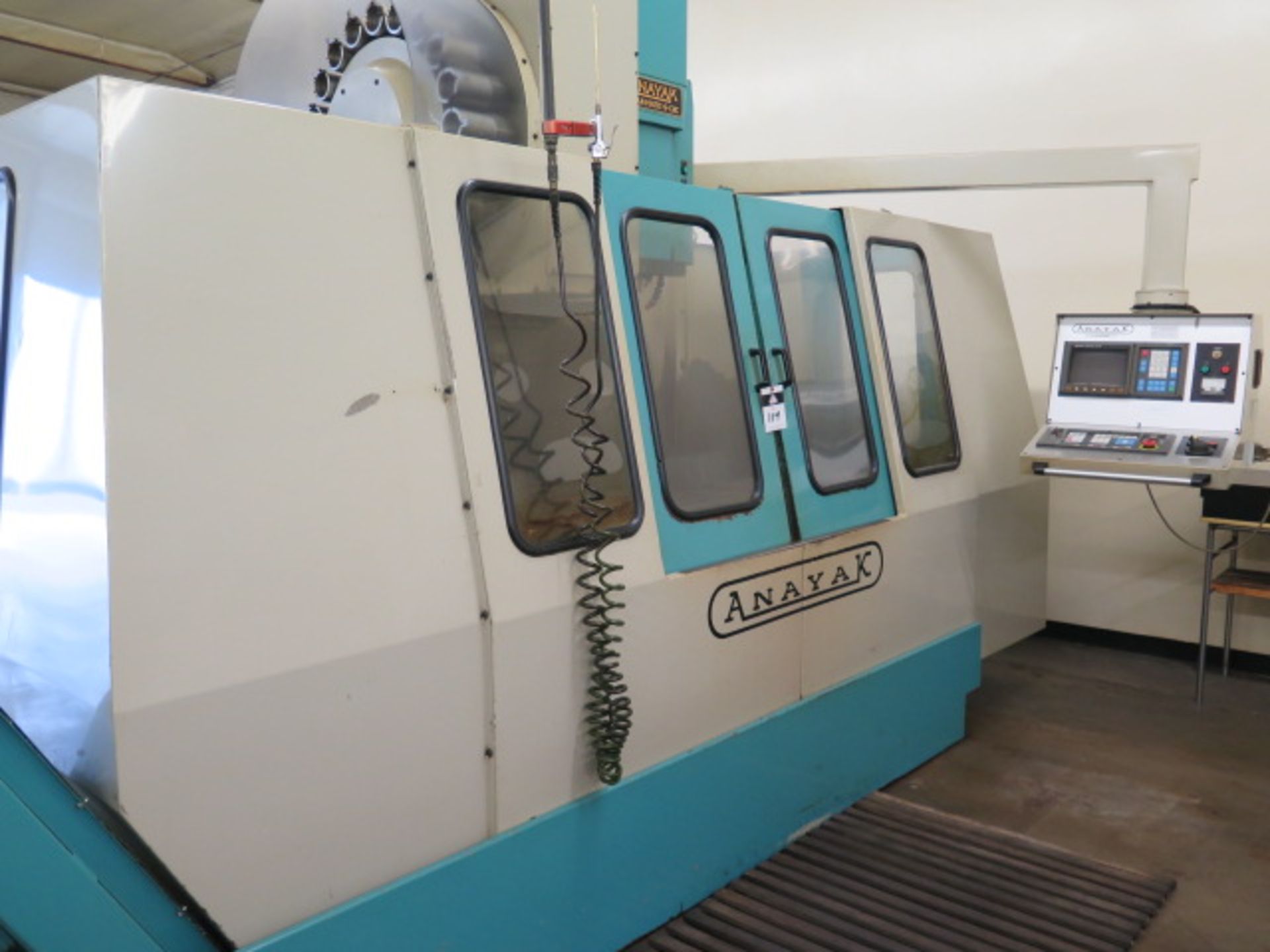 1997 Anayak “Anak-Matic-9-CNC” CNC VMC s/n M-970515 w/ Fanuc Series 0-m Control, SOLD AS IS - Image 2 of 16